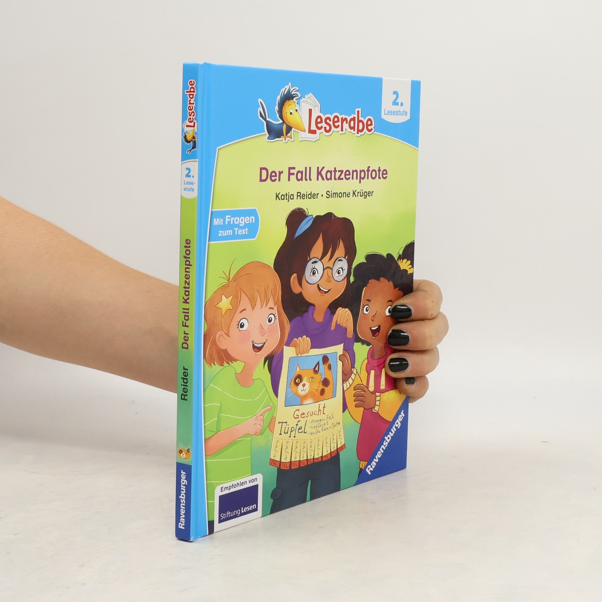Katja Reider Der Fall Katzenpfote - Leserabe ab 2. Klasse - Erstlesebuch für Kinder ab 7 Jahren