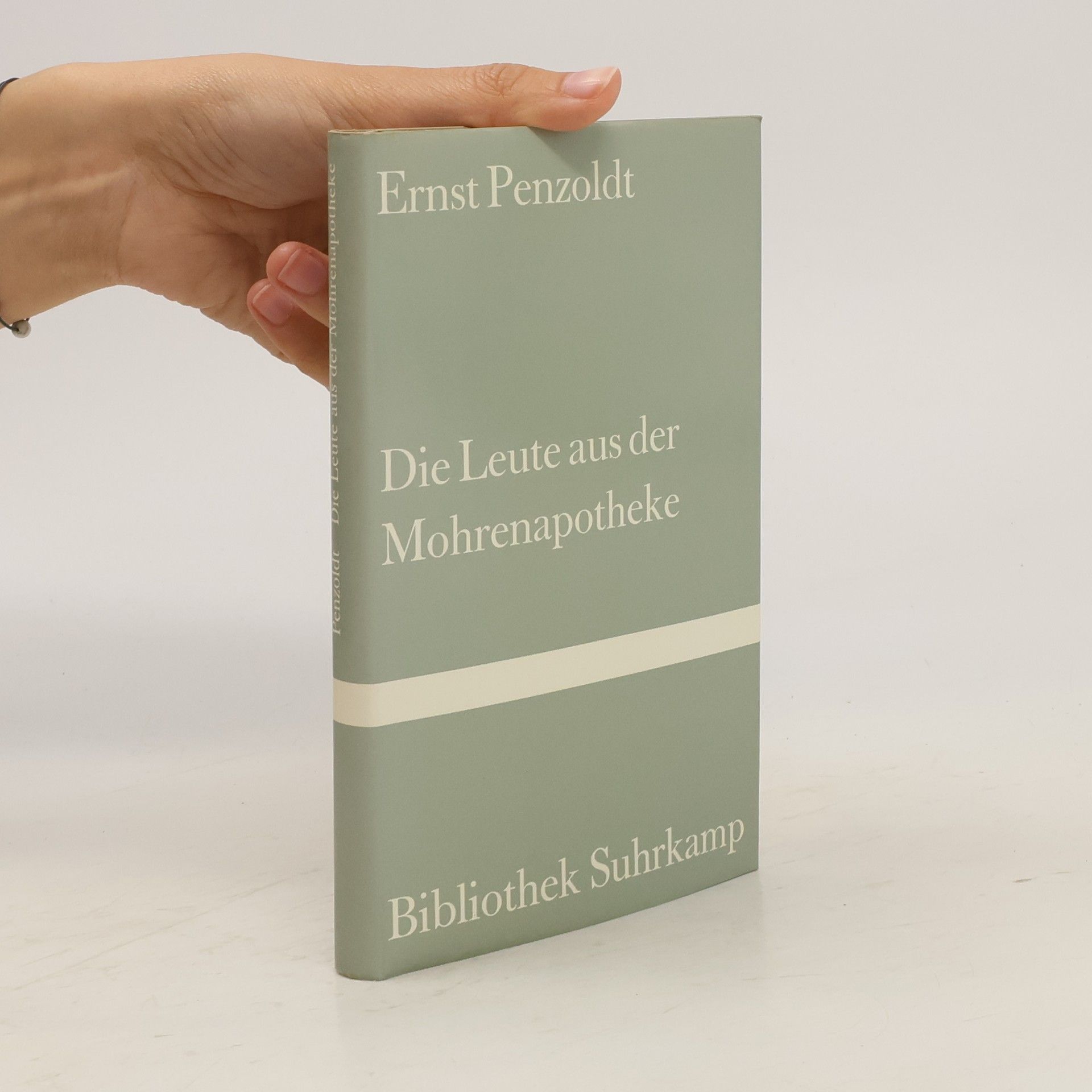 Ernst Penzoldt Die Leute aus der Mohrenapotheke