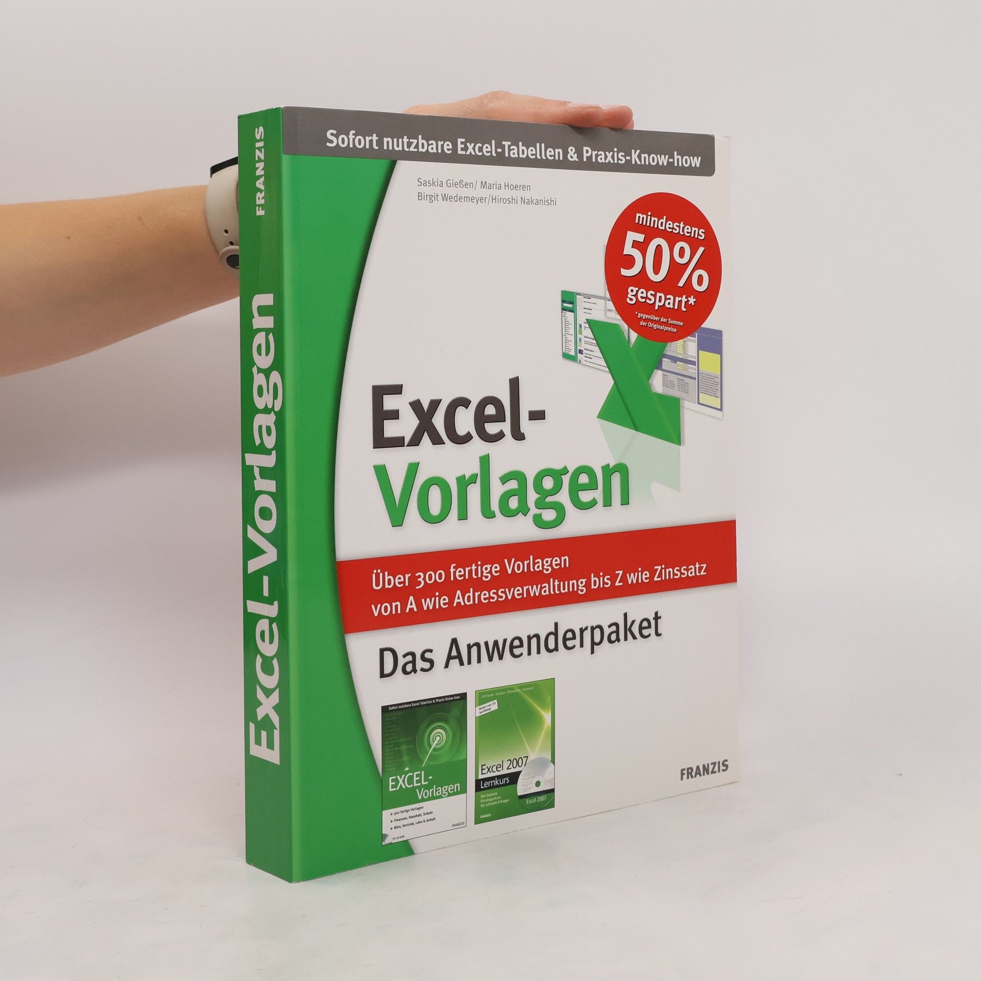 Saskia Gießen Excel-Vorlagen - Das Anwenderpaket