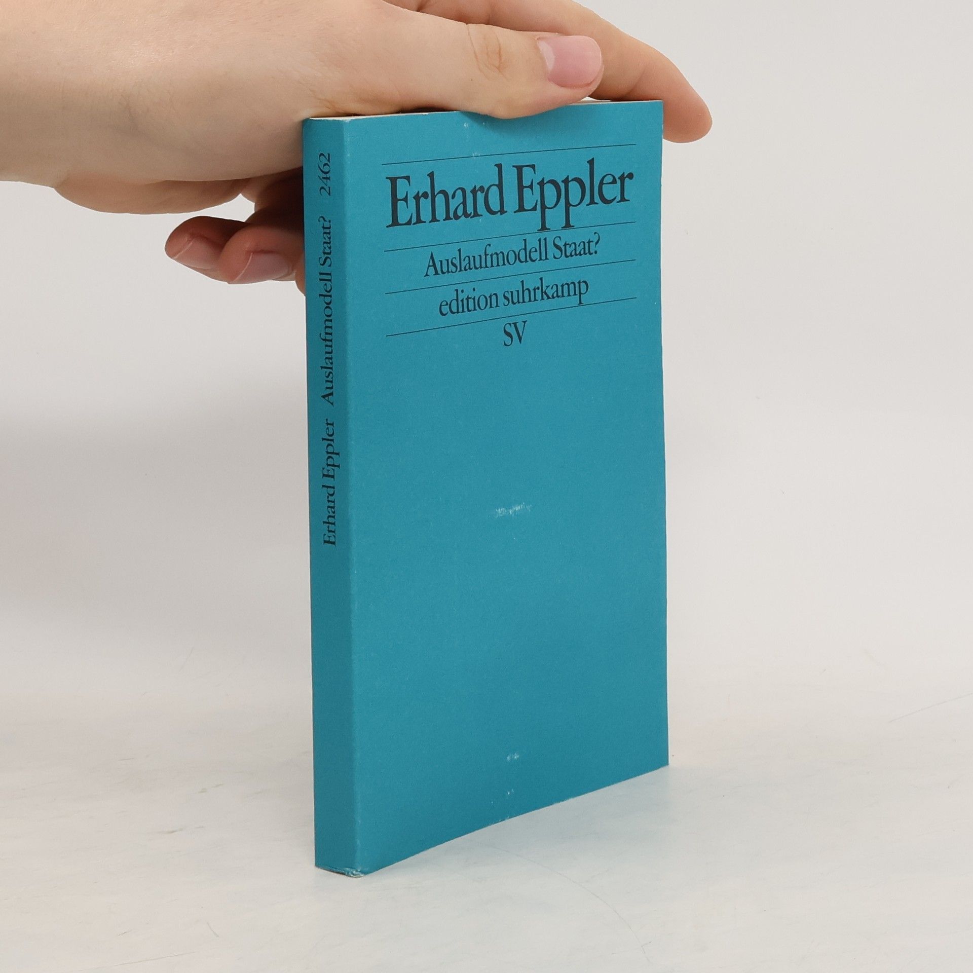 Erhard Eppler Auslaufmodell Staat?