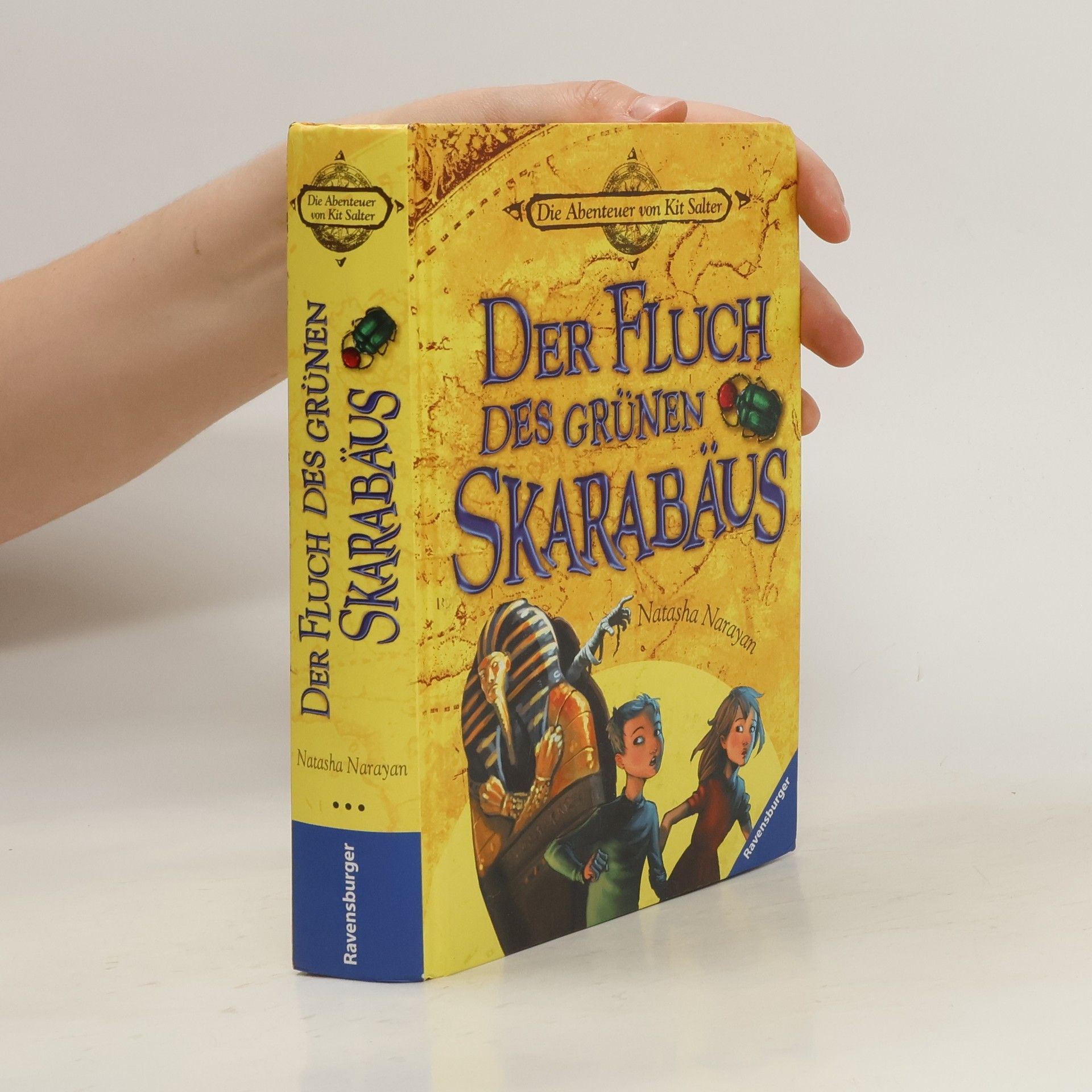 Natasha Narayan Die Abenteuer von Kit Salter: Der Fluch des grünen Skarabäus