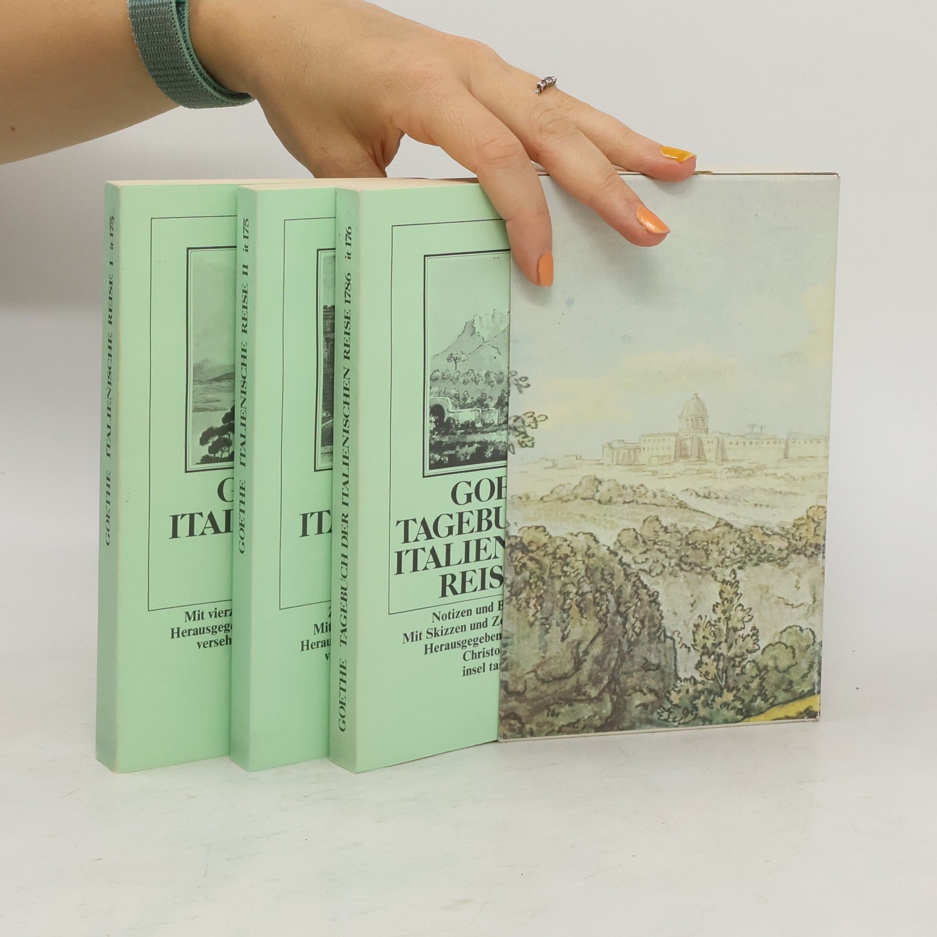 Johann Wolfgang von Goethe Italienische Reise I/ II. (IT 175/176) Tagebuch der Italienischen Reise 1786
