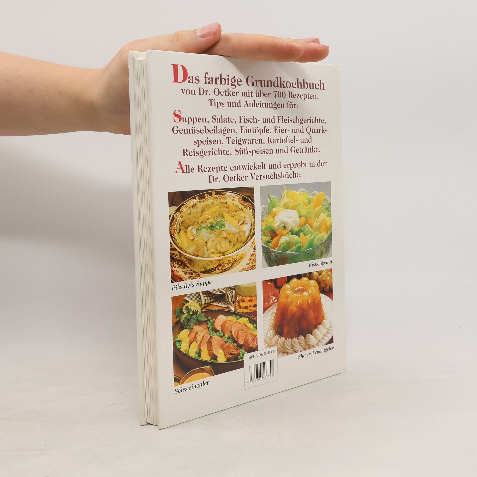 Autorenkollektiv Dr. Oetker Kochbuch. Grundrezepte für die gute Küche