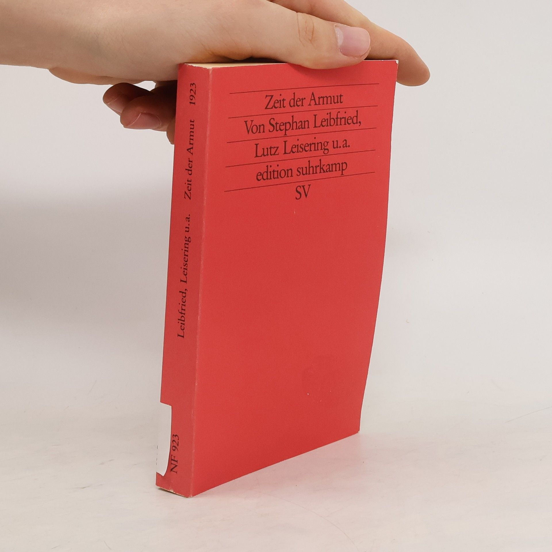 Stephan Leibfried Zeit der Armut