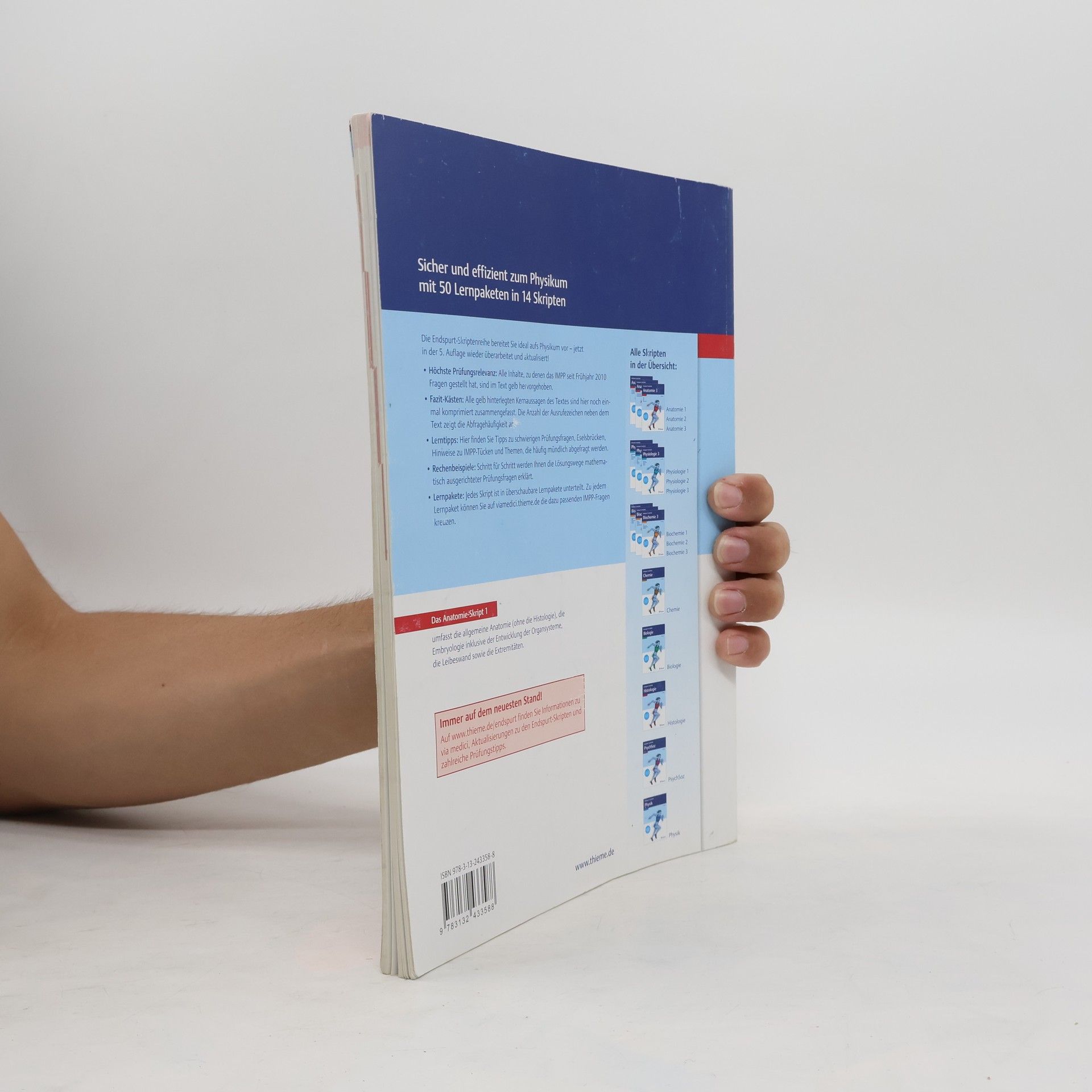 Kolektiv autorů Endspurt Vorklinik. Anatomie 1