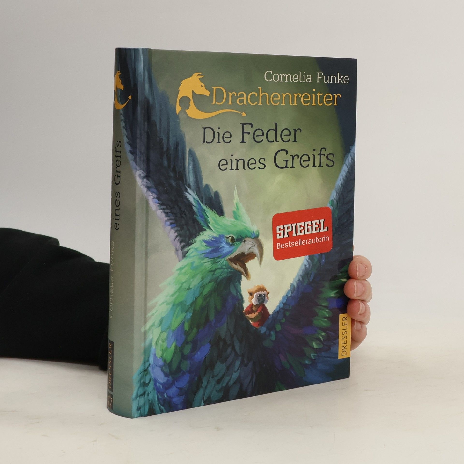Cornelia Funke Drachenreiter : Die Feder eines Greifs