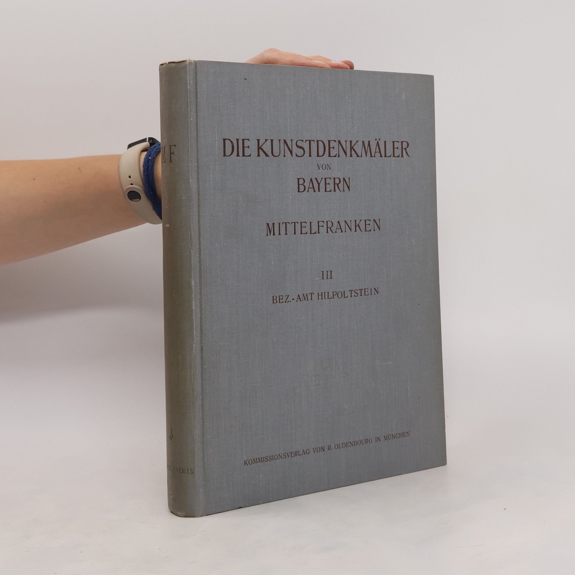 Felix Mader Die Kunstdenkmäler von Bayern III.