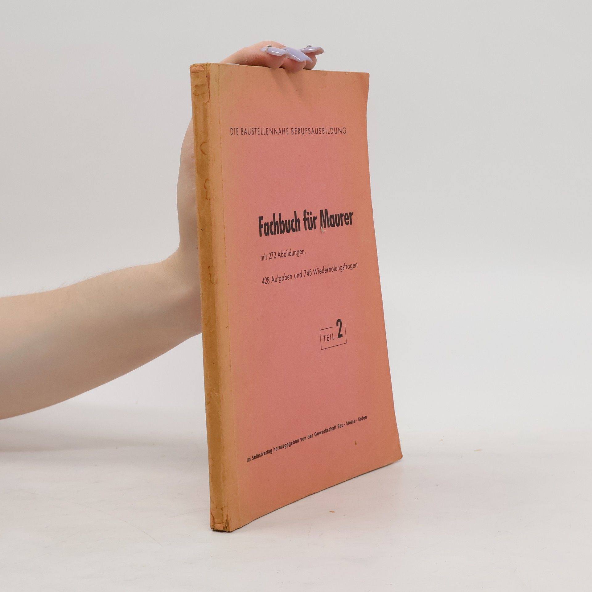 Autorenkollektiv Fachbuch für Maurer. Teil 2