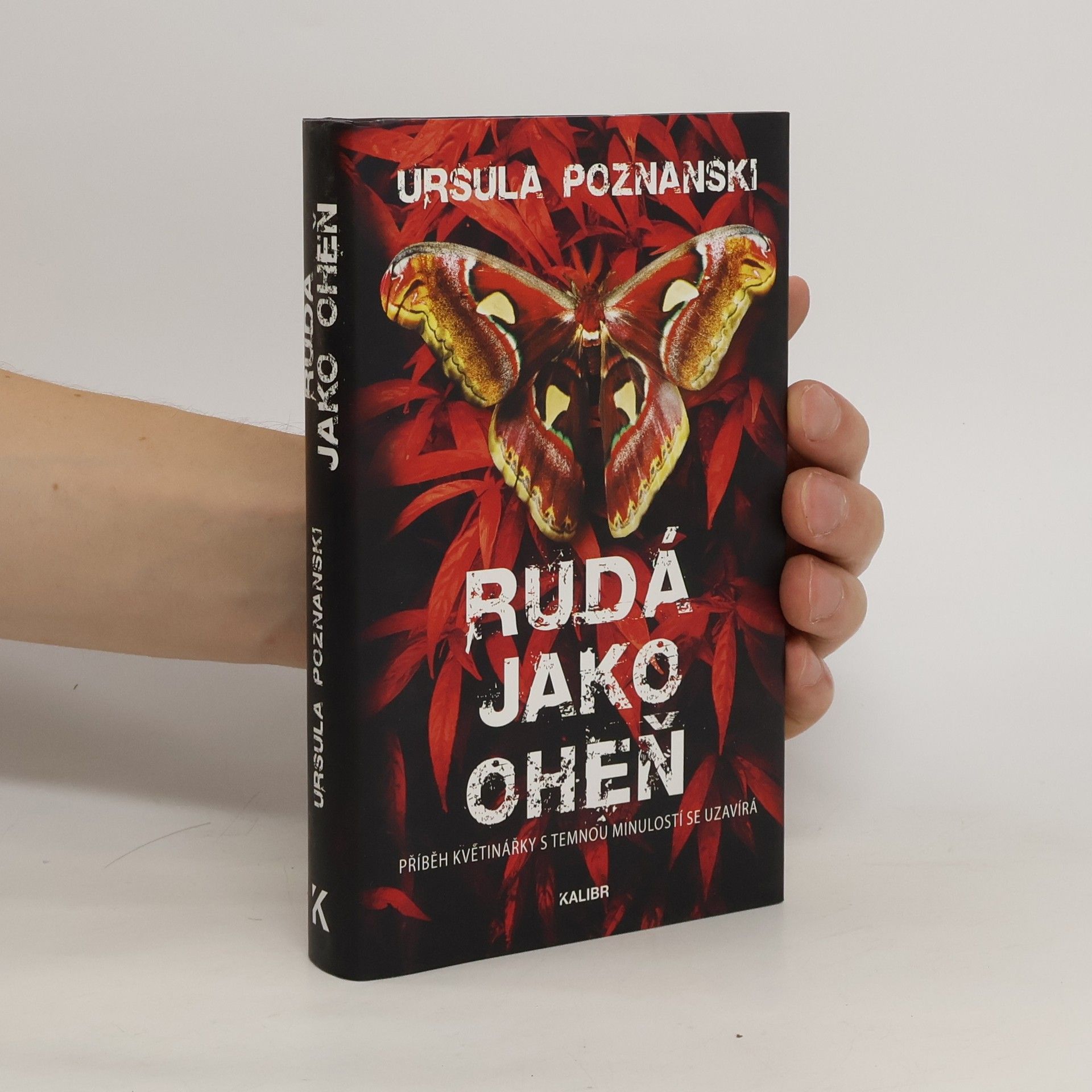 Ursula Poznanski Rudá jako oheň : příběh květinářky s temnou minulostí se uzavírá