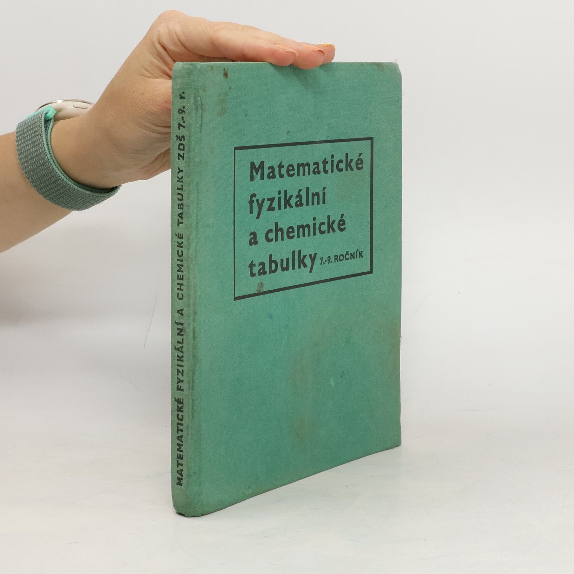 kolektiv Matematické, fyzikální a chemické tabulky pro 7.-9. ročník