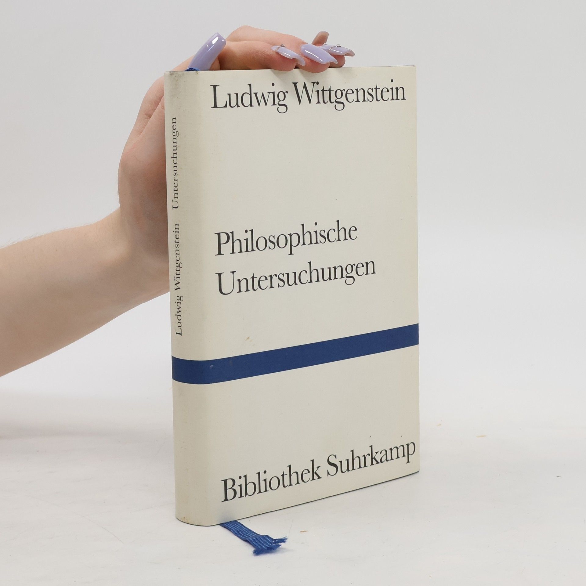 Ludwig Wittgenstein Philosophische Untersuchungen