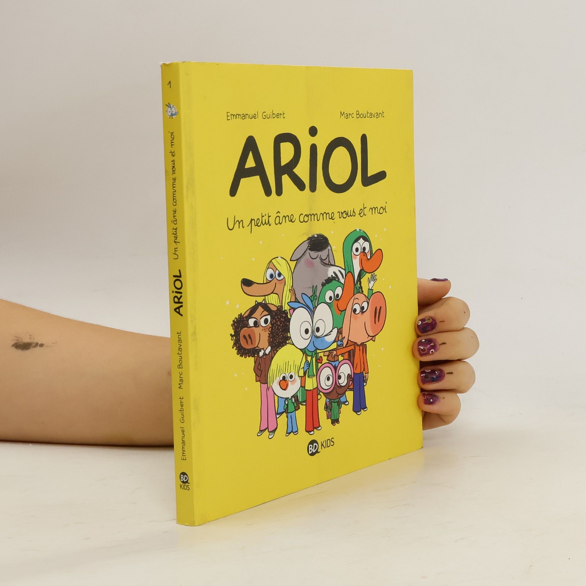 Emmanuel Guibert Ariol 1 Un petit ane comme vous et moi