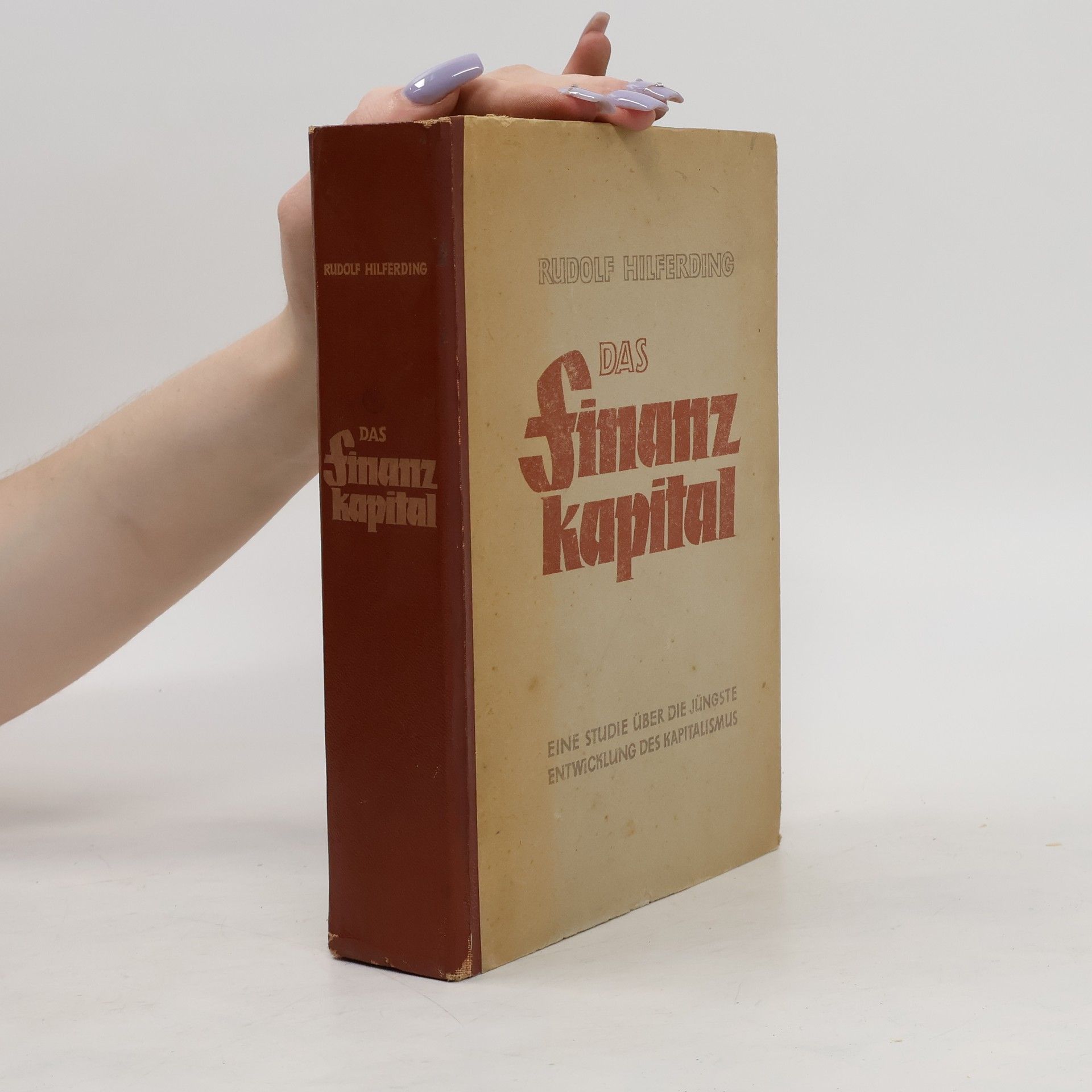 Rudolf Hilferding Das Finanzkapital
