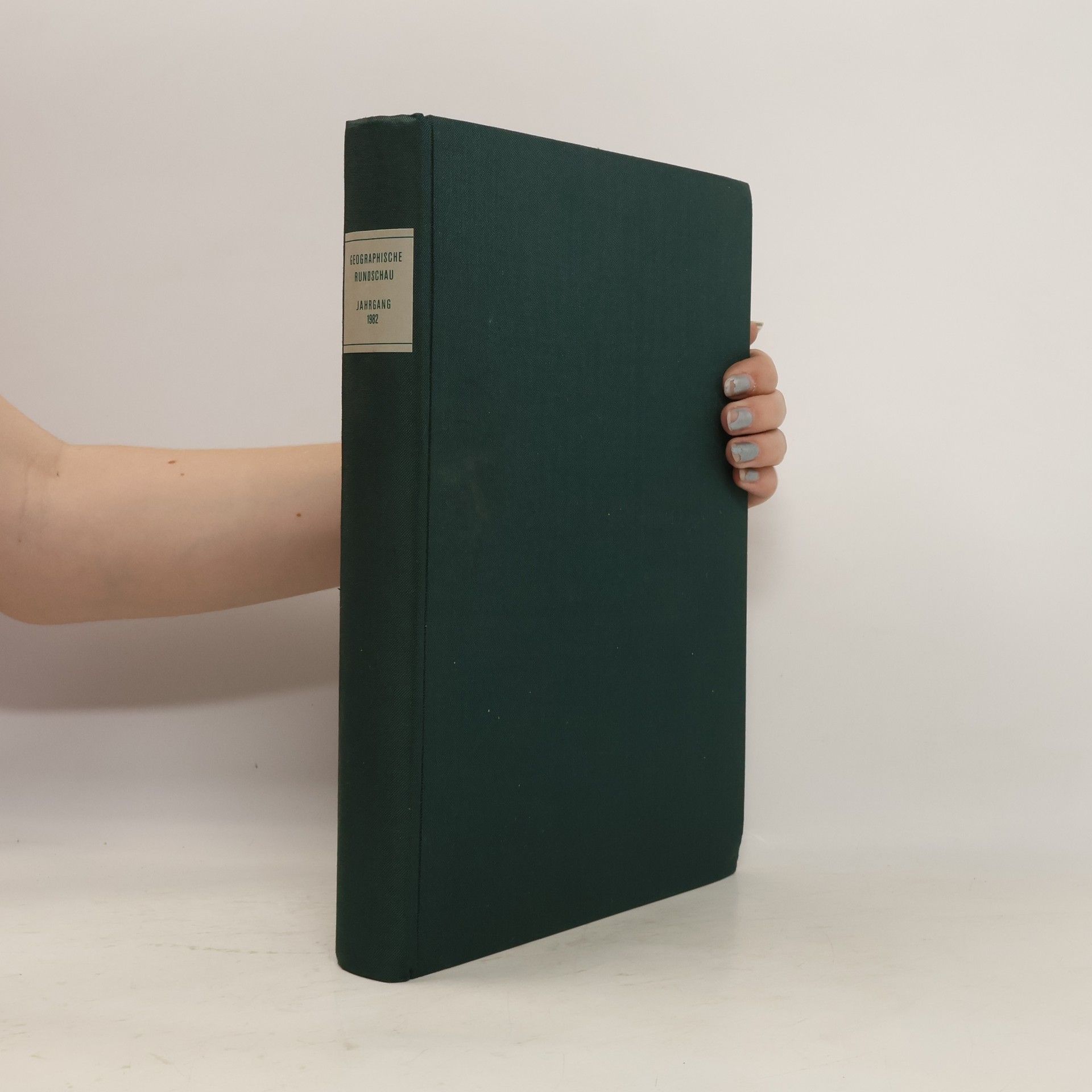 Collectif d'auteurs Geographische Rundschau. Jahrgang 1982