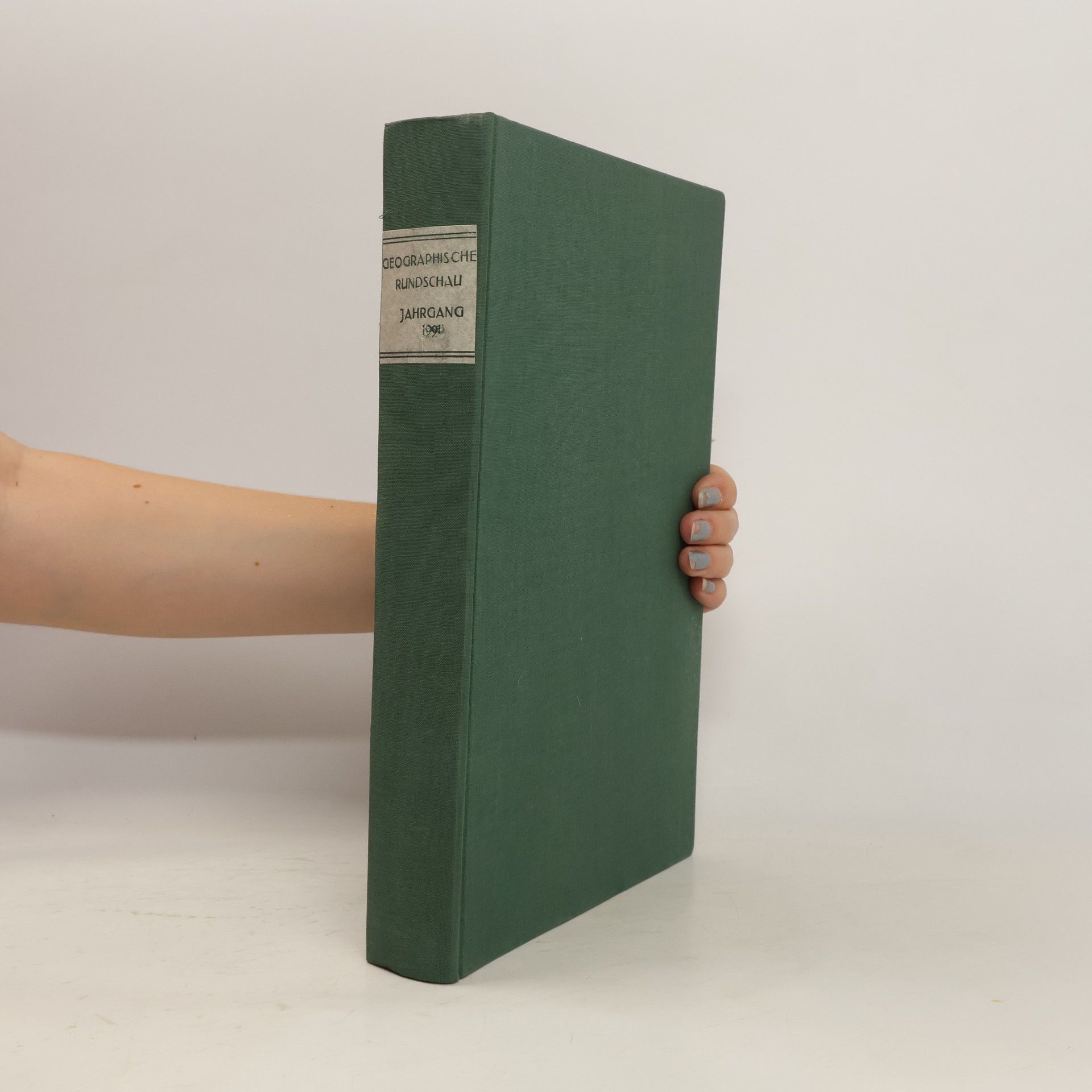 Collectif d'auteurs Geographische Rundschau, Jahrgang 1991