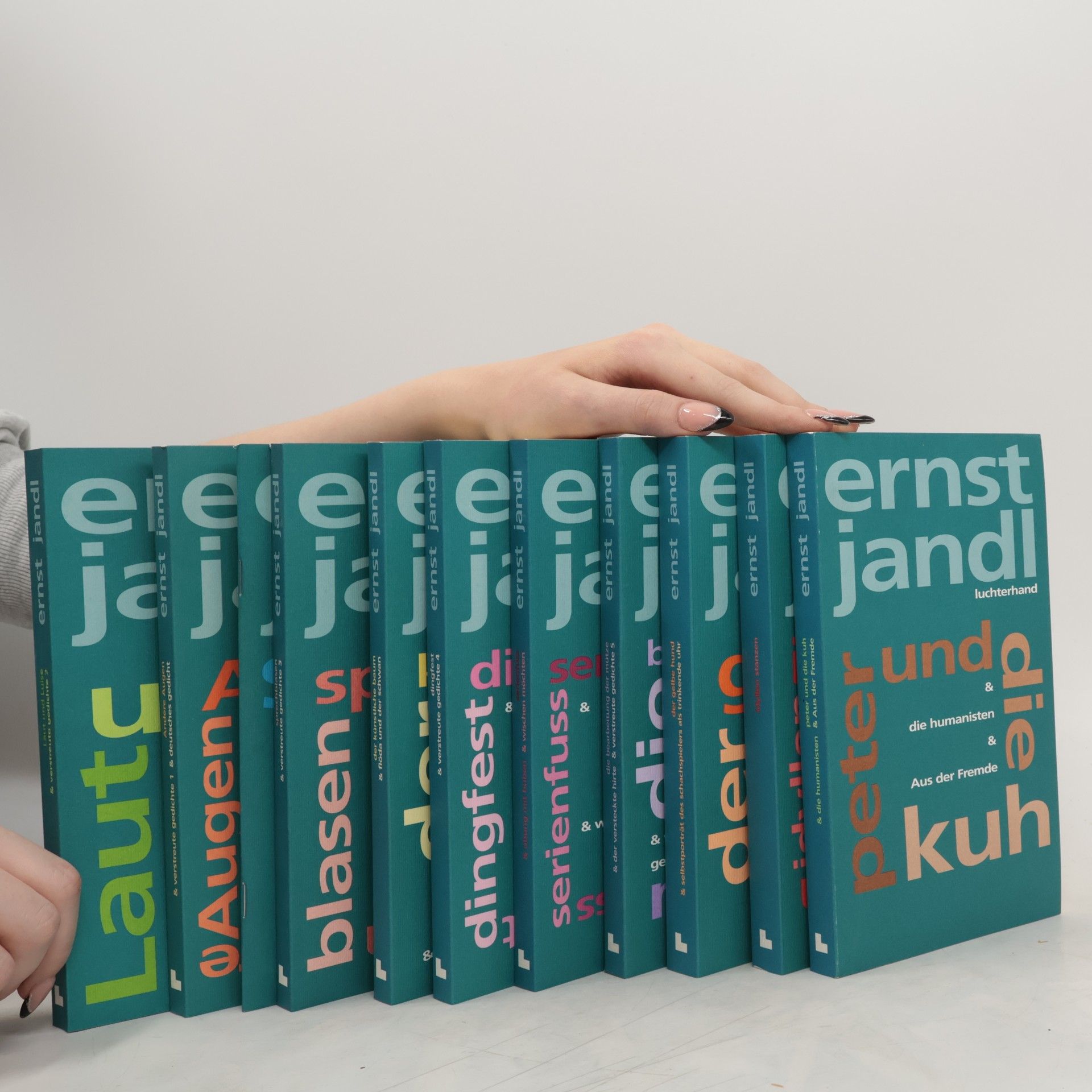 Ernst Jandl Poetische Werke, 10 Bde.. Hrsg. v. Klaus Siblewski