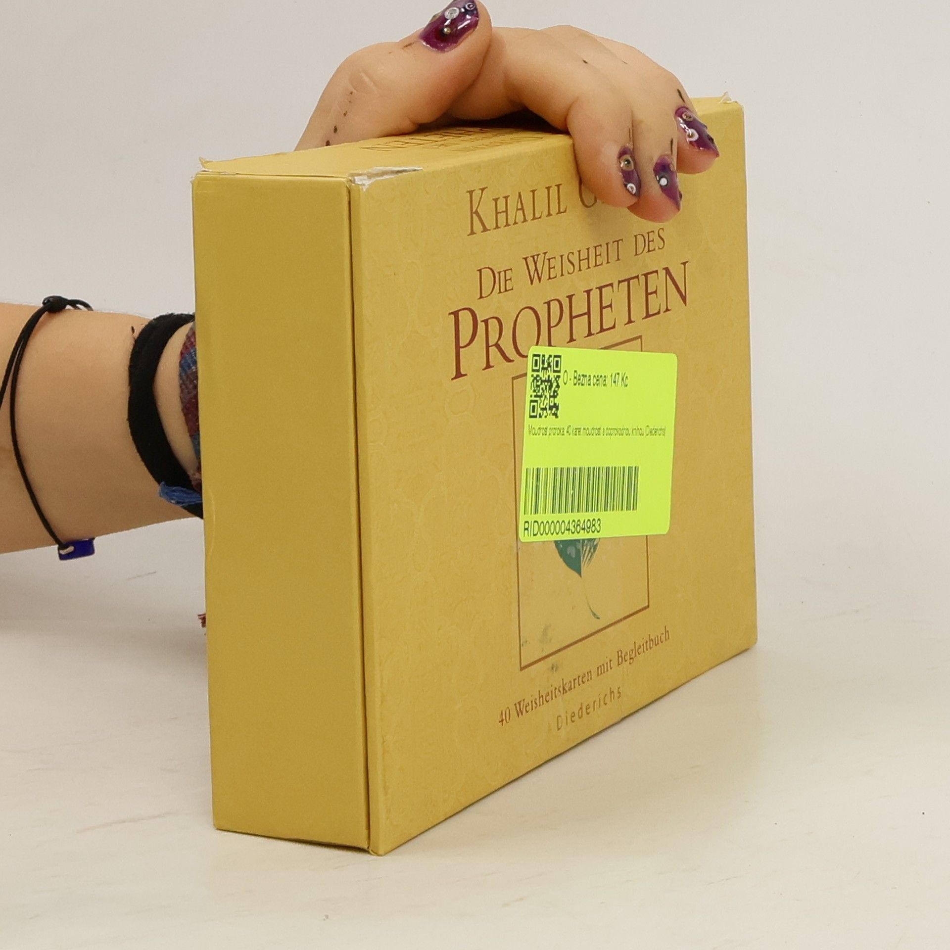 Kahlil Gibran Die Weisheit des Propheten. (Kniha + karty)