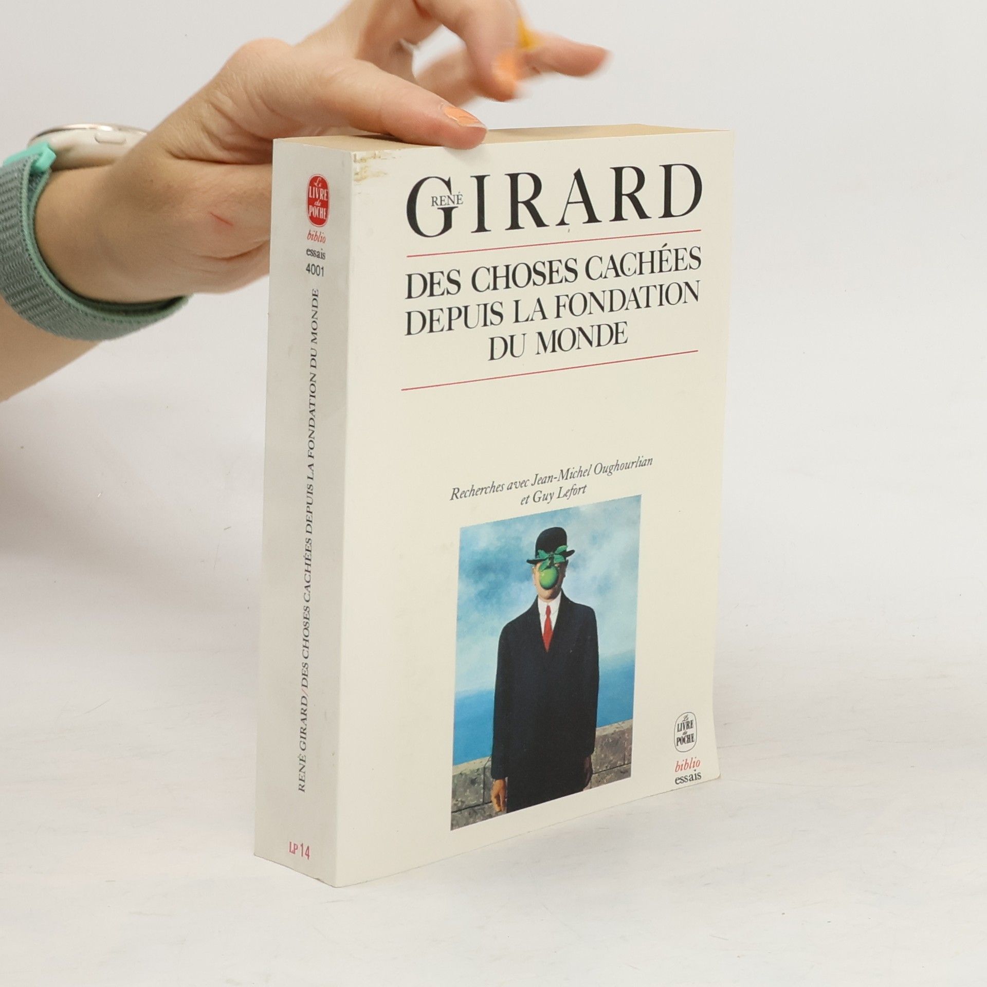 René Girard Des choses cachees depuis la fondation du monde