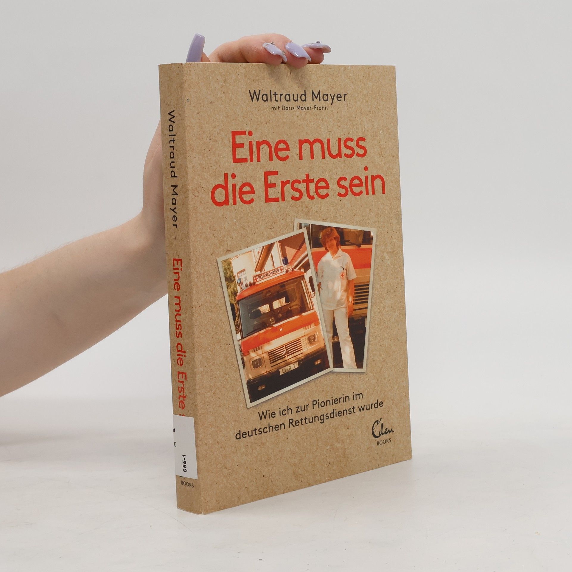 Waltraud Mayer Eine muss die Erste sein