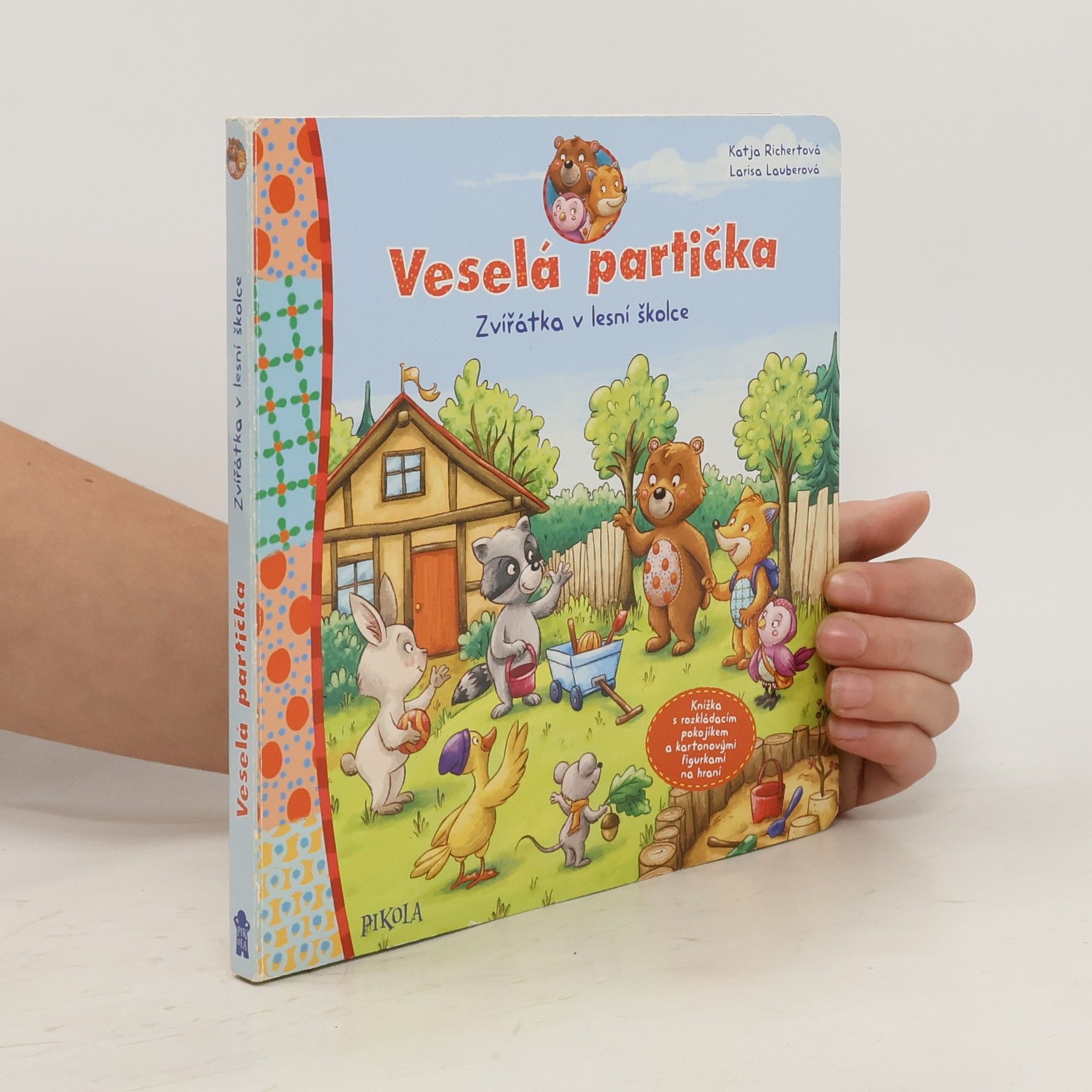 Katja Richert Veselá partička. Zvířátka v lesní školce