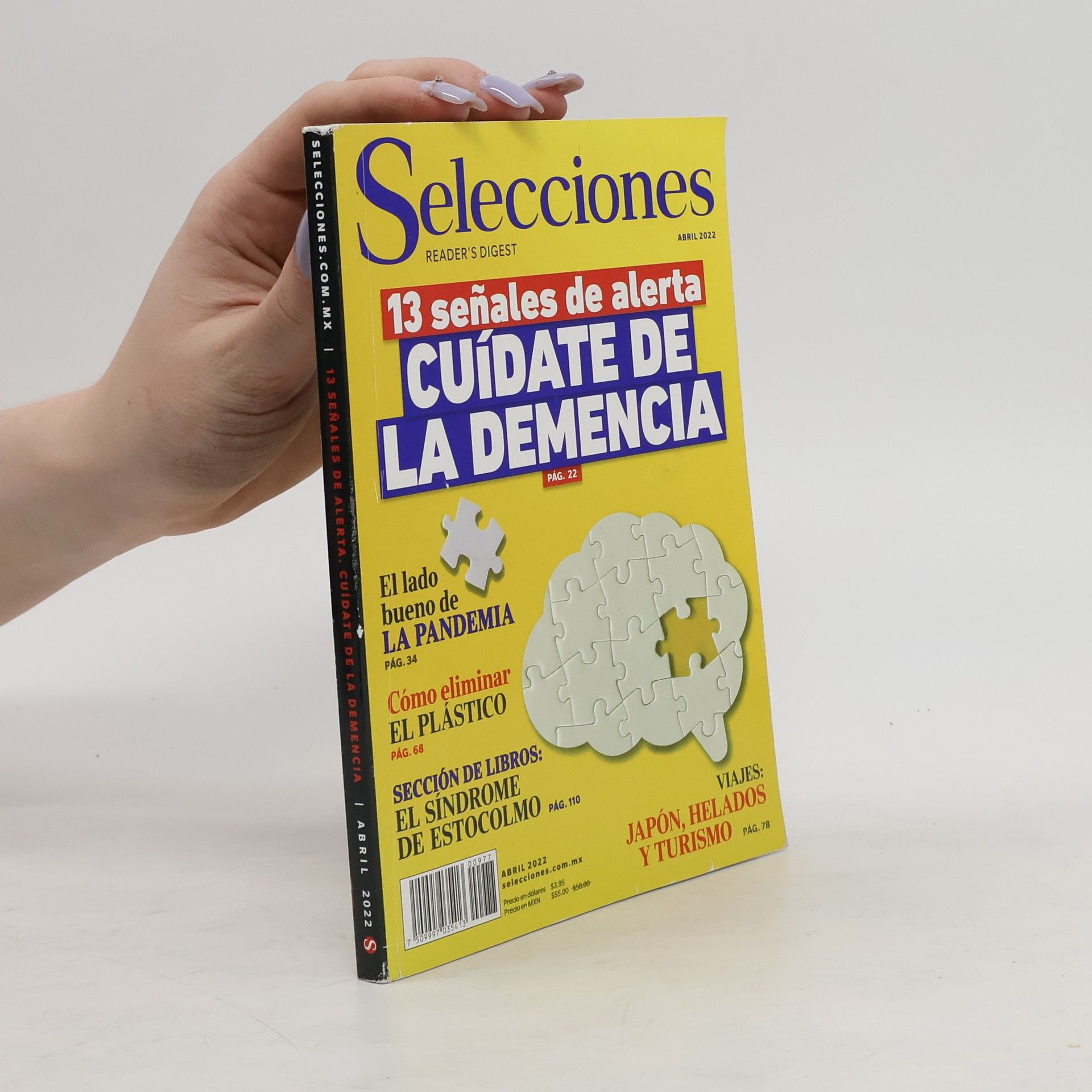 kolektiv Selecciones Reader’s Digest 4/2022. 13 señales de alerta cuídate de la demencia
