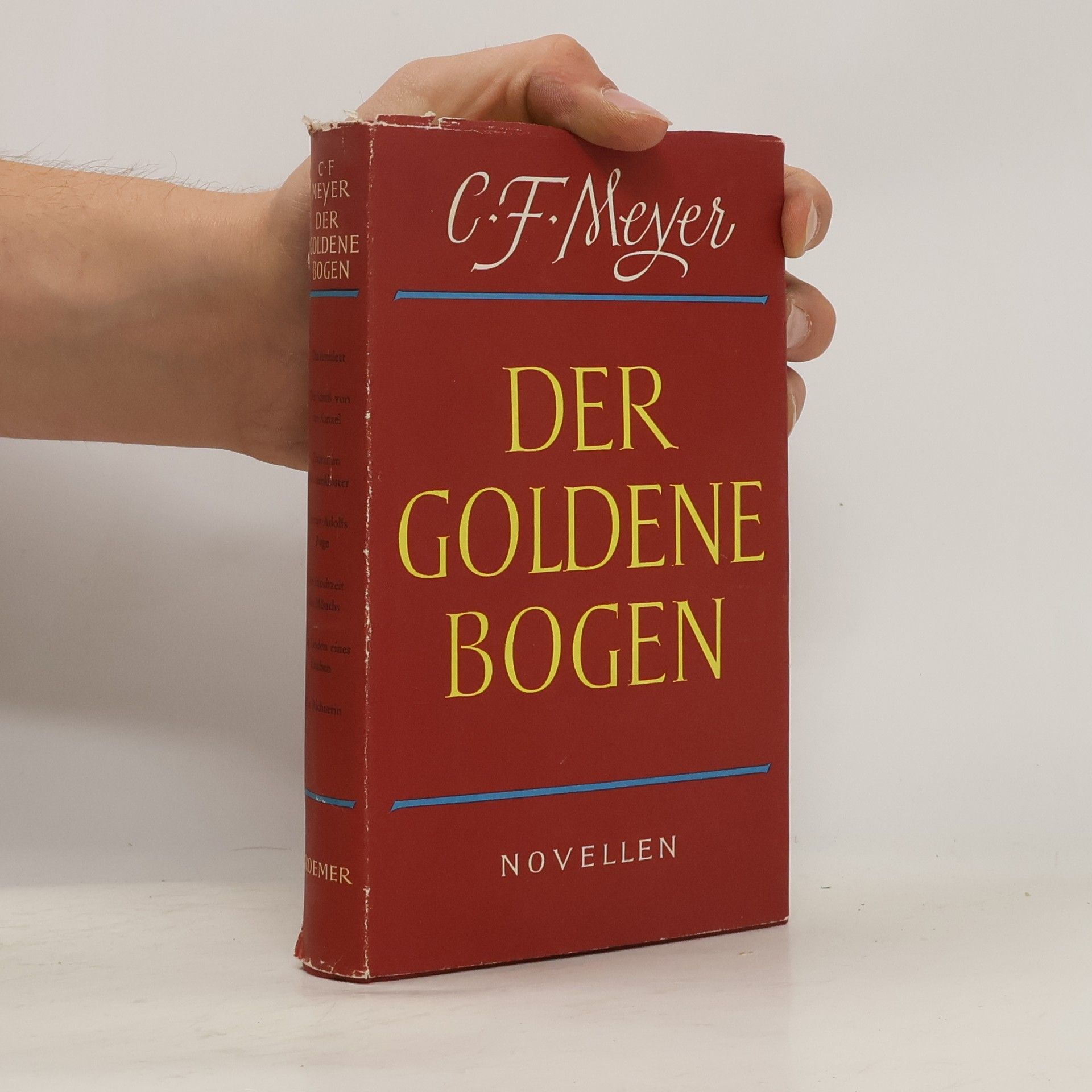 Conrad Ferdinand Meyer Der Goldene Bogen