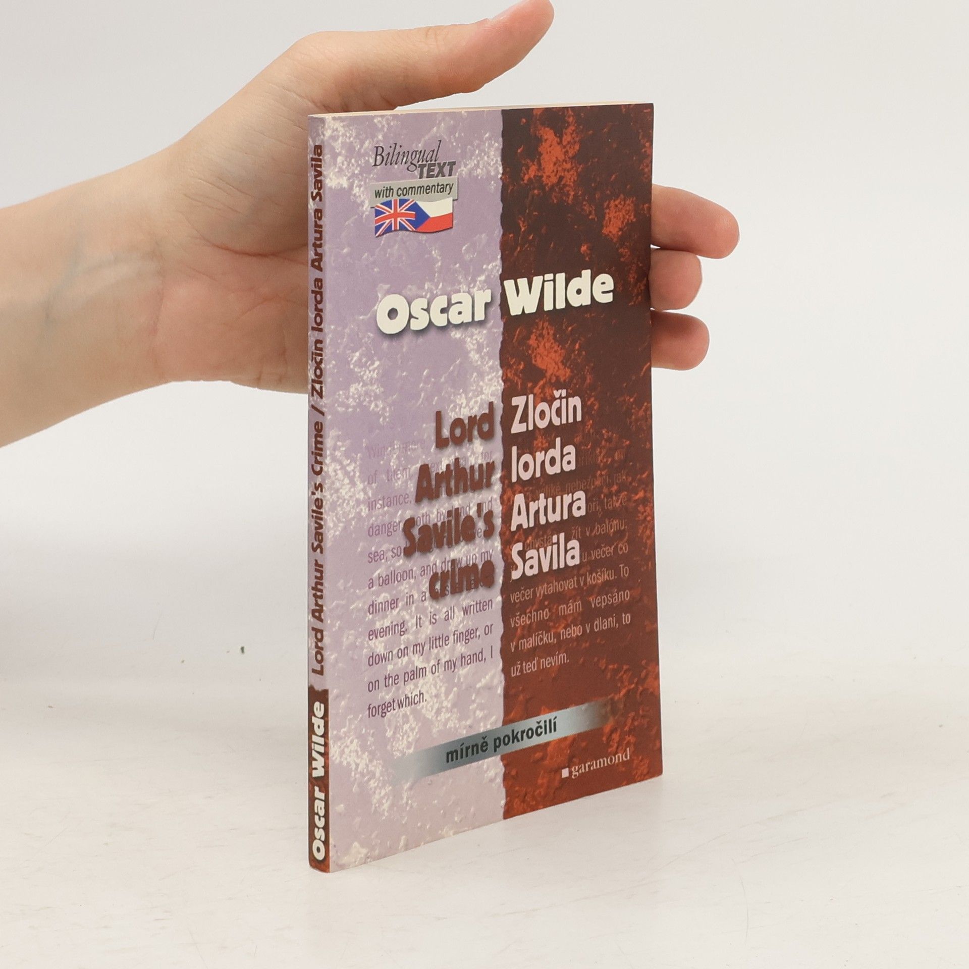 Oscar Wilde Zločin lorda Artura Savila = Lord Arthur Savile's crime