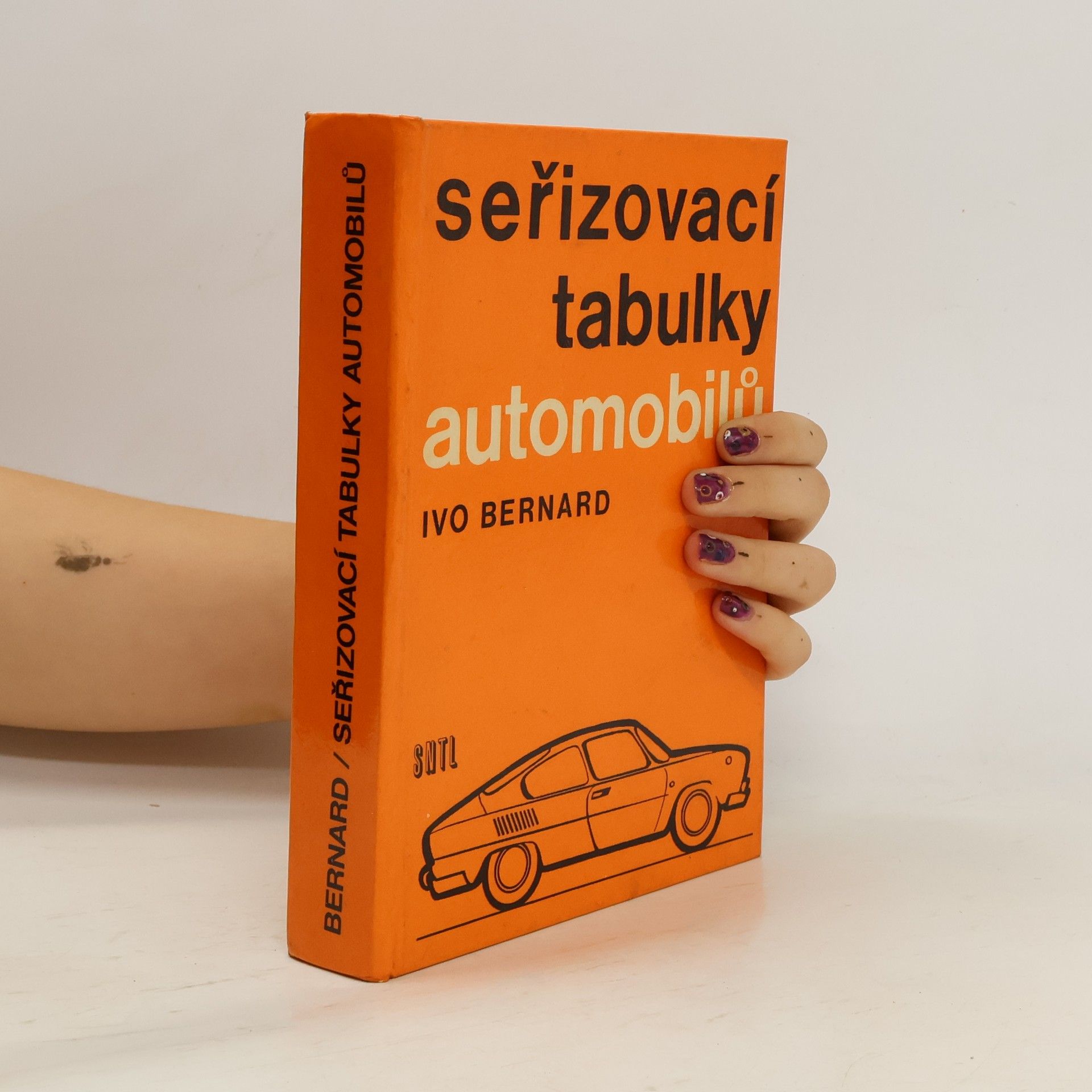 Ivo Bernard Seřizovací tabulky automobilů