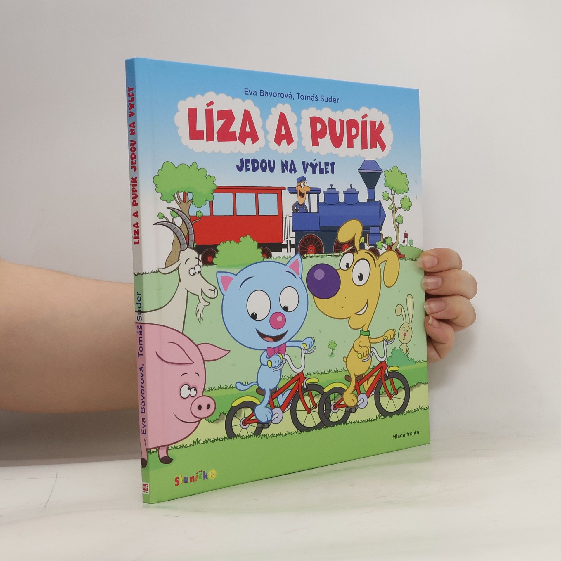 Eva Bavorová Líza a Pupík jedou na výlet