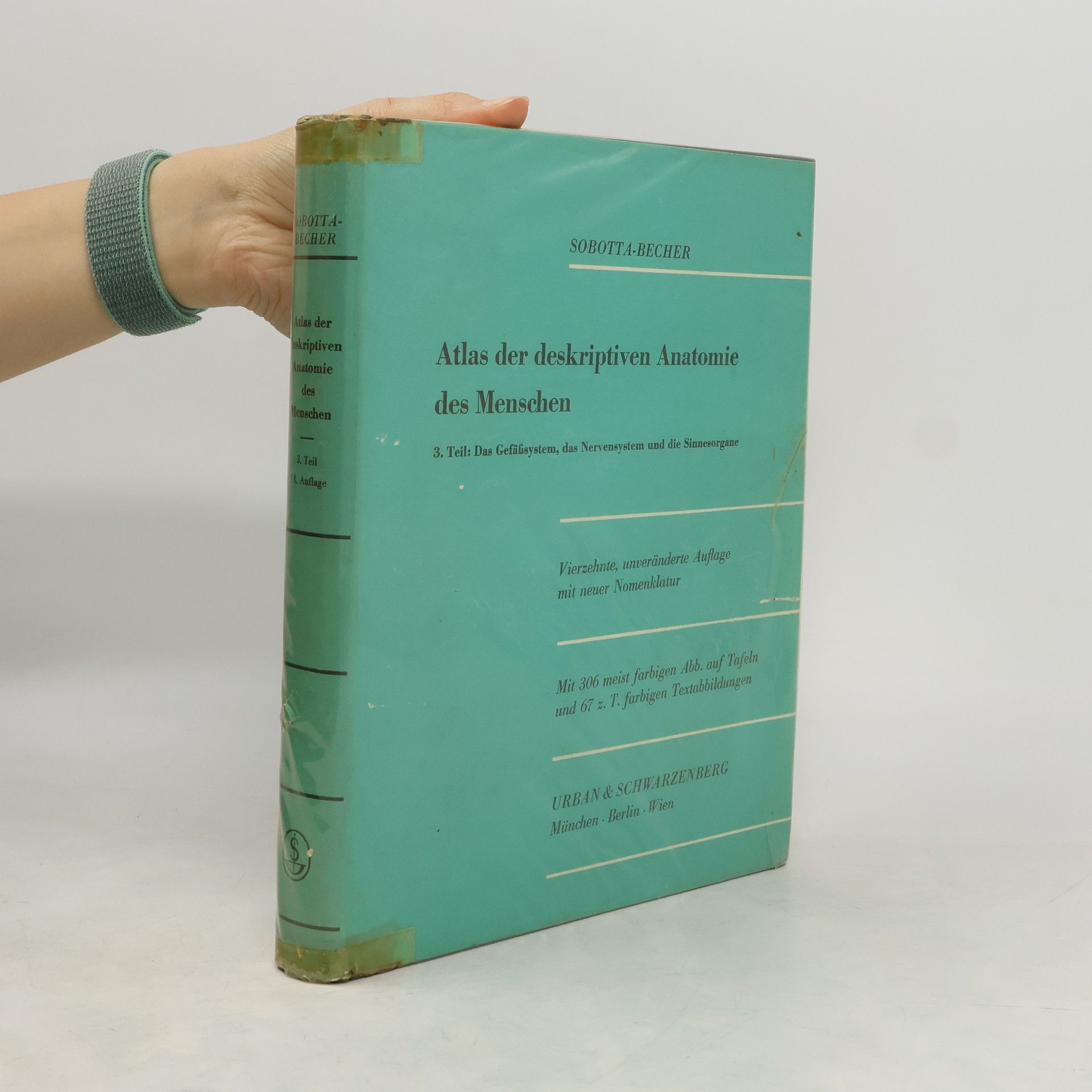 J. Sobotta Atlas der deskriptiven Anatomie des Menschen 3. Teil