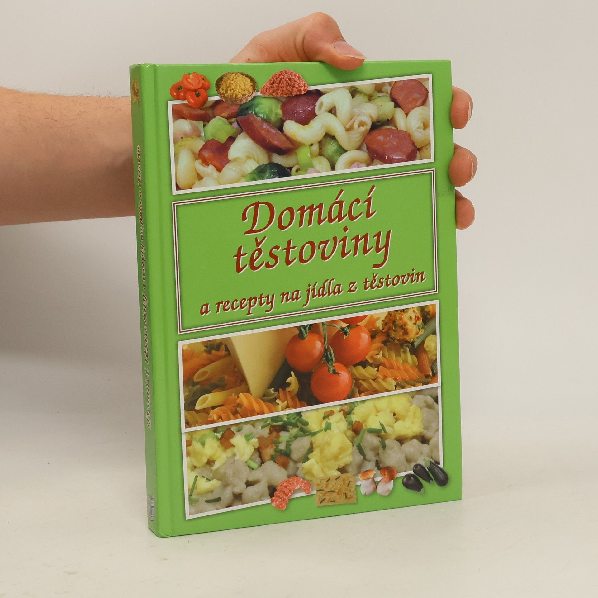 Zdenka Horecká Domácí těstoviny a recepty na jídla z těstovin