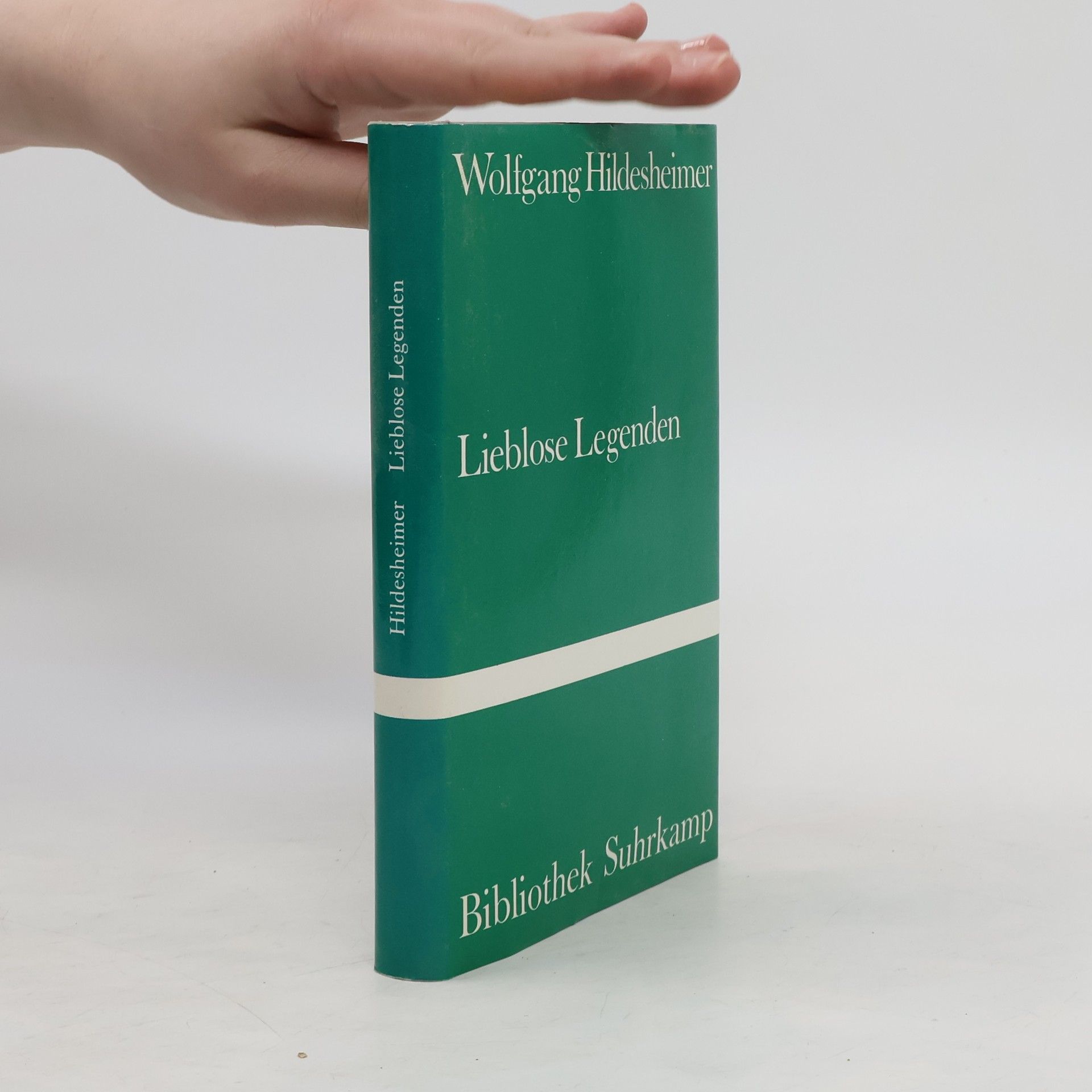 Wolfgang Hildesheimer Lieblose Legenden