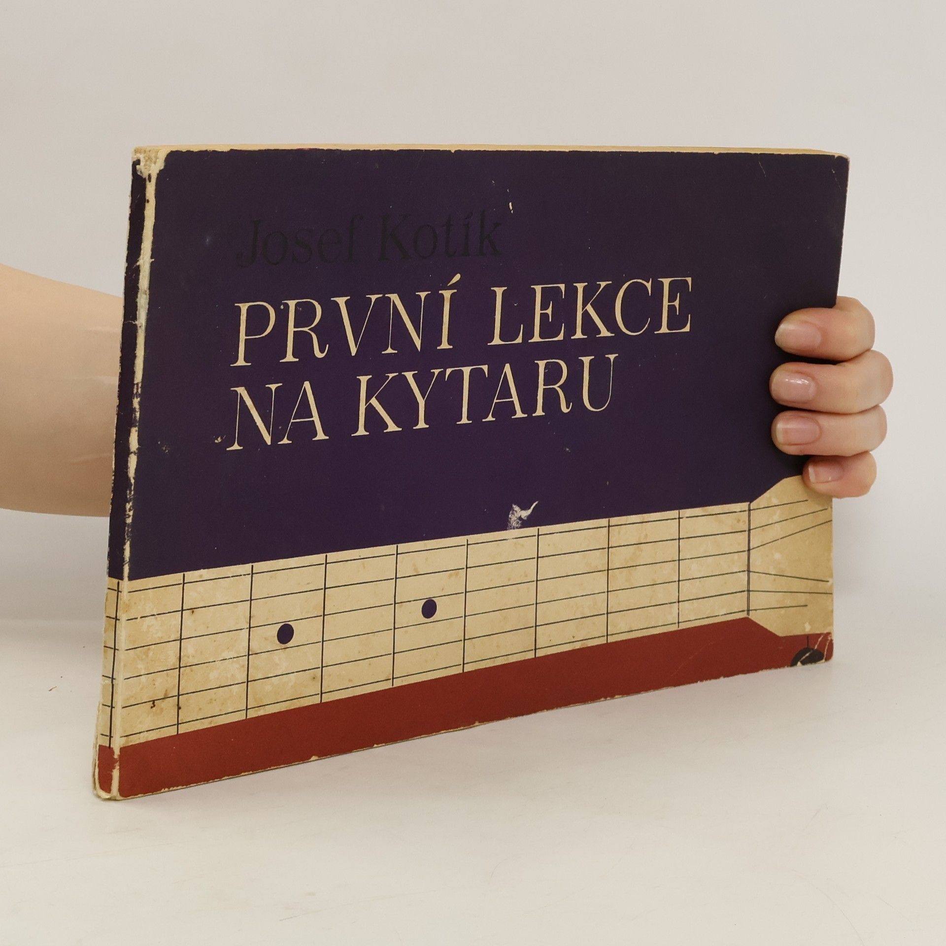 Josef Kotík První lekce na kytaru