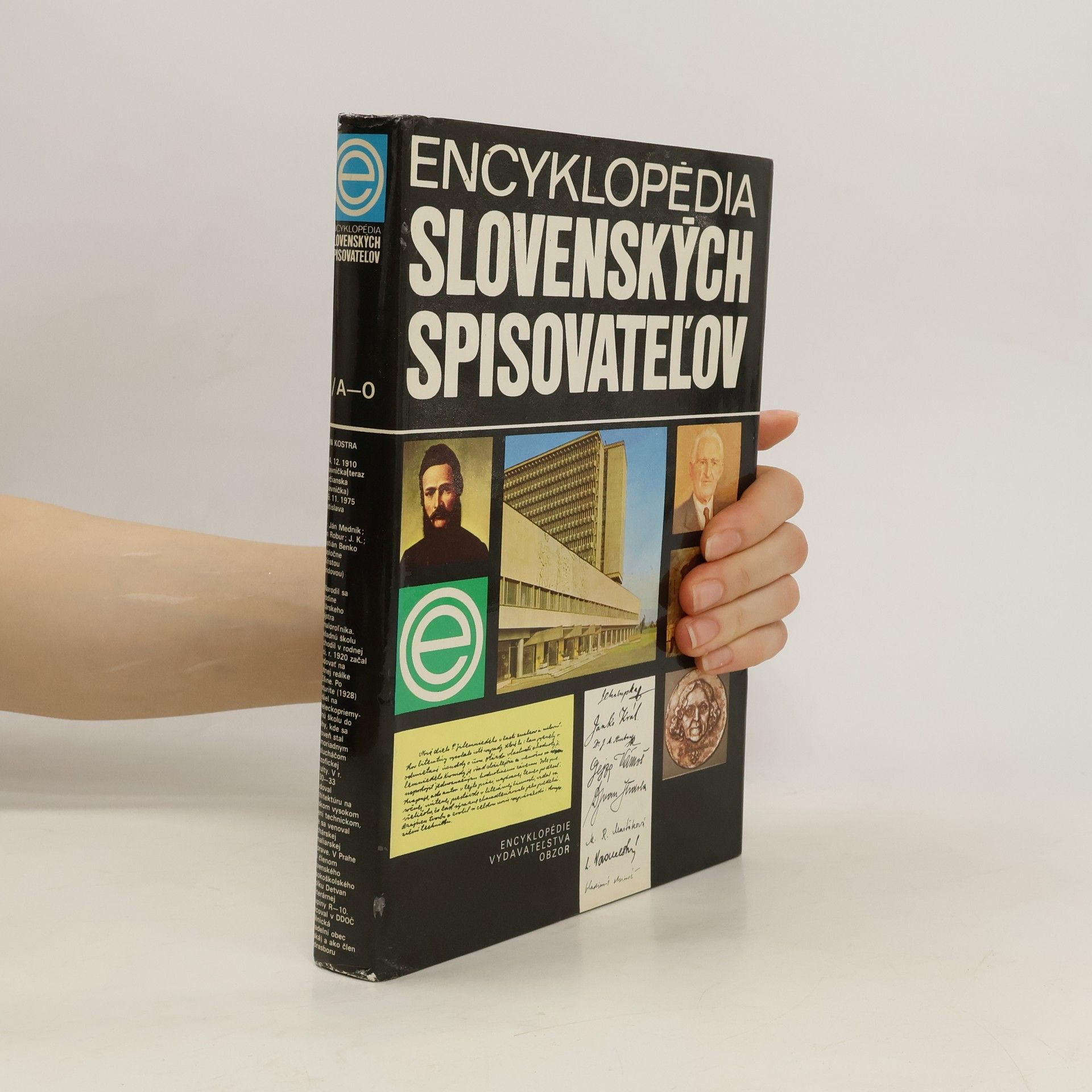 kolektiv Encyklopédia slovenských spisovateľov. 1. zväzok (A-O)