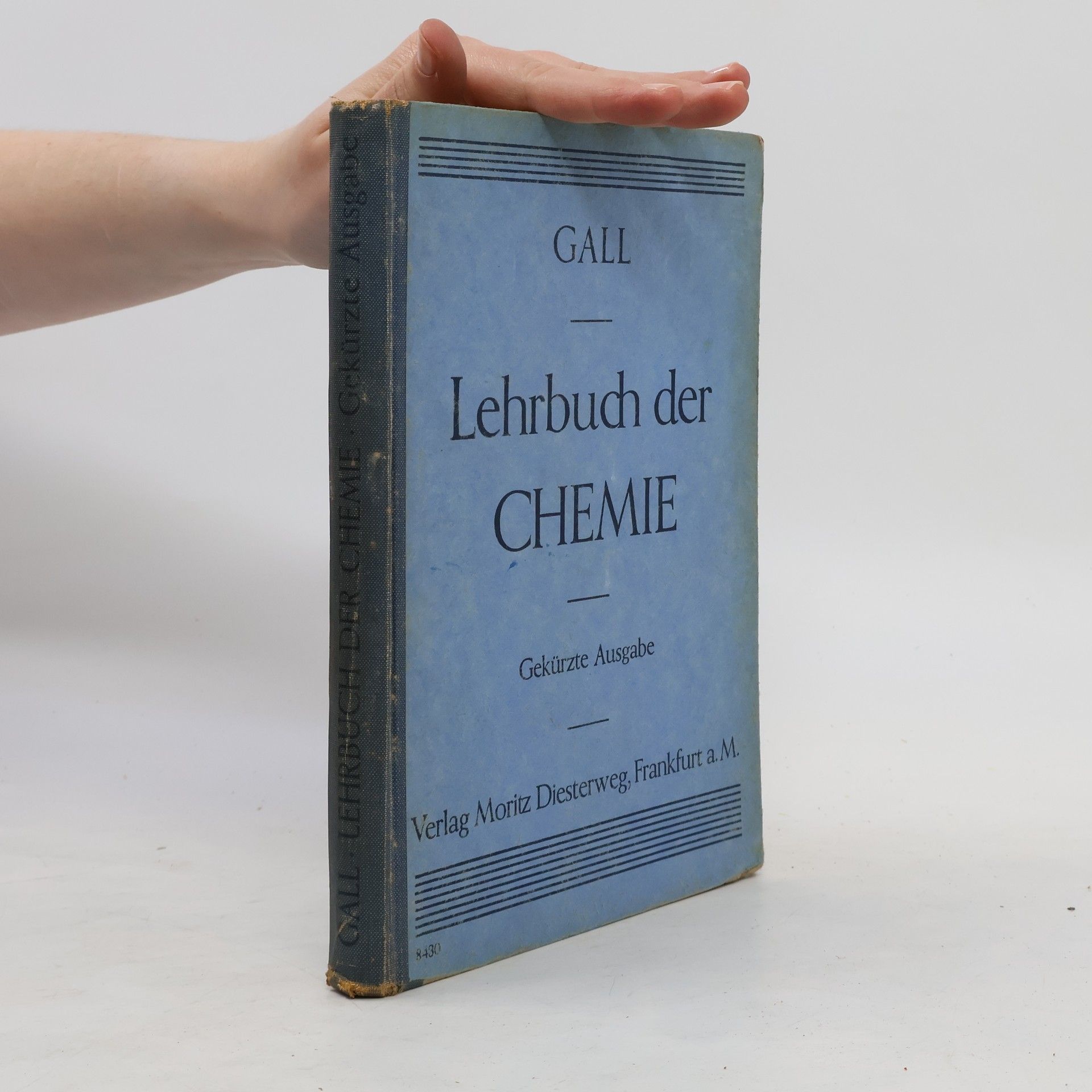 O. Gall Lehrbuch der Chemie und Mineralogie
