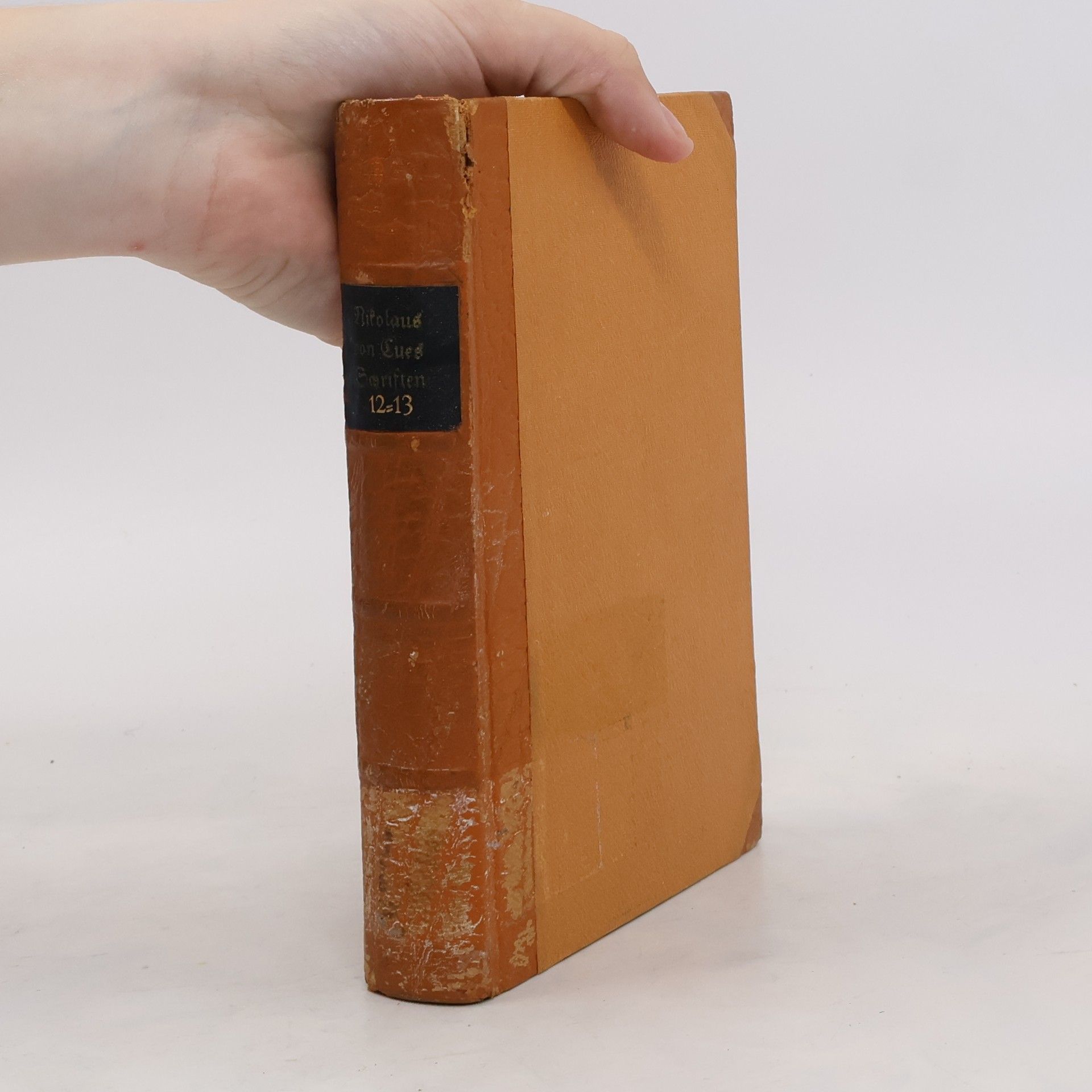Nikolaus von Cues Schriften des Nikolaus von Cues