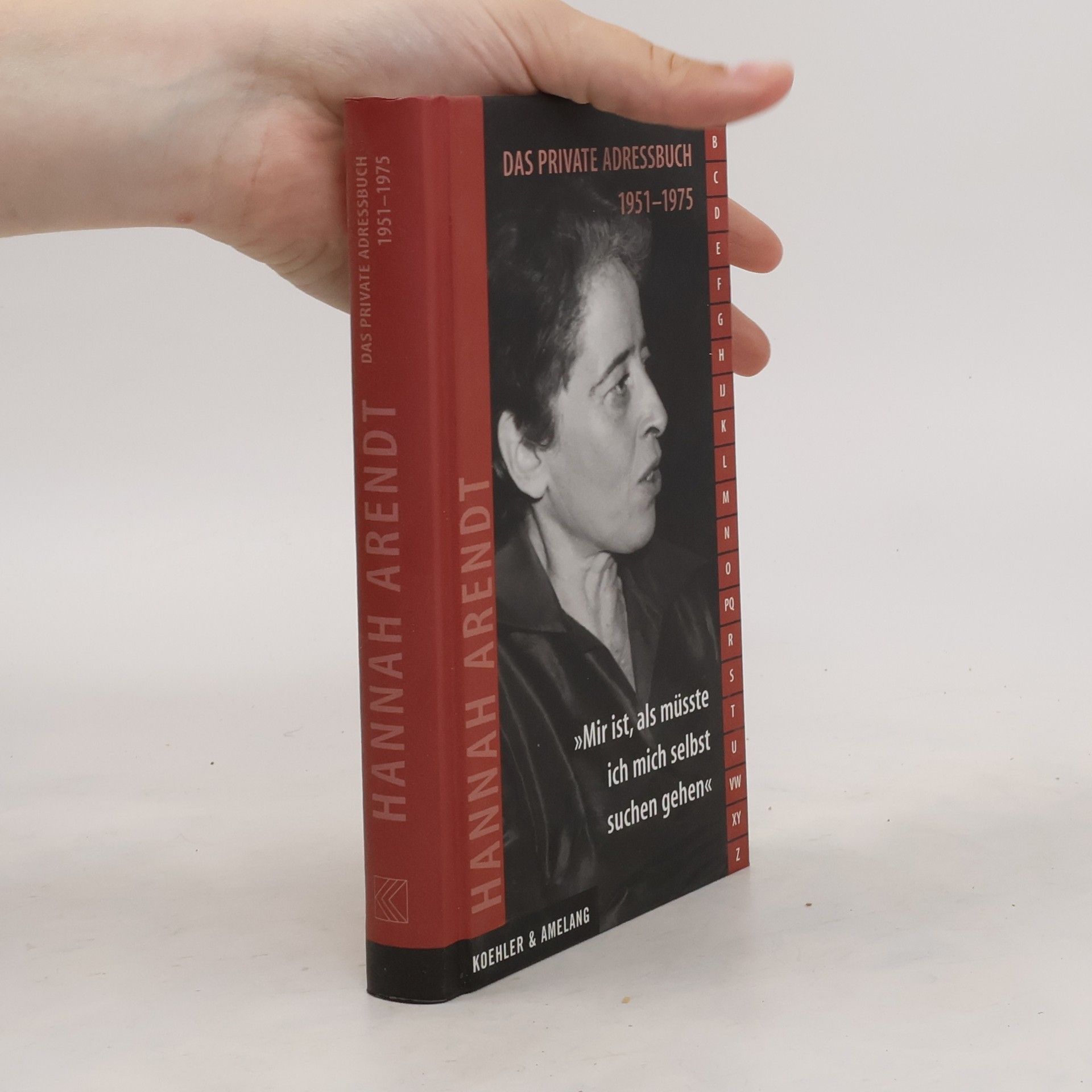 Christine Fischer Hannah Arendt - das private Adressbuch 1951 - 1975