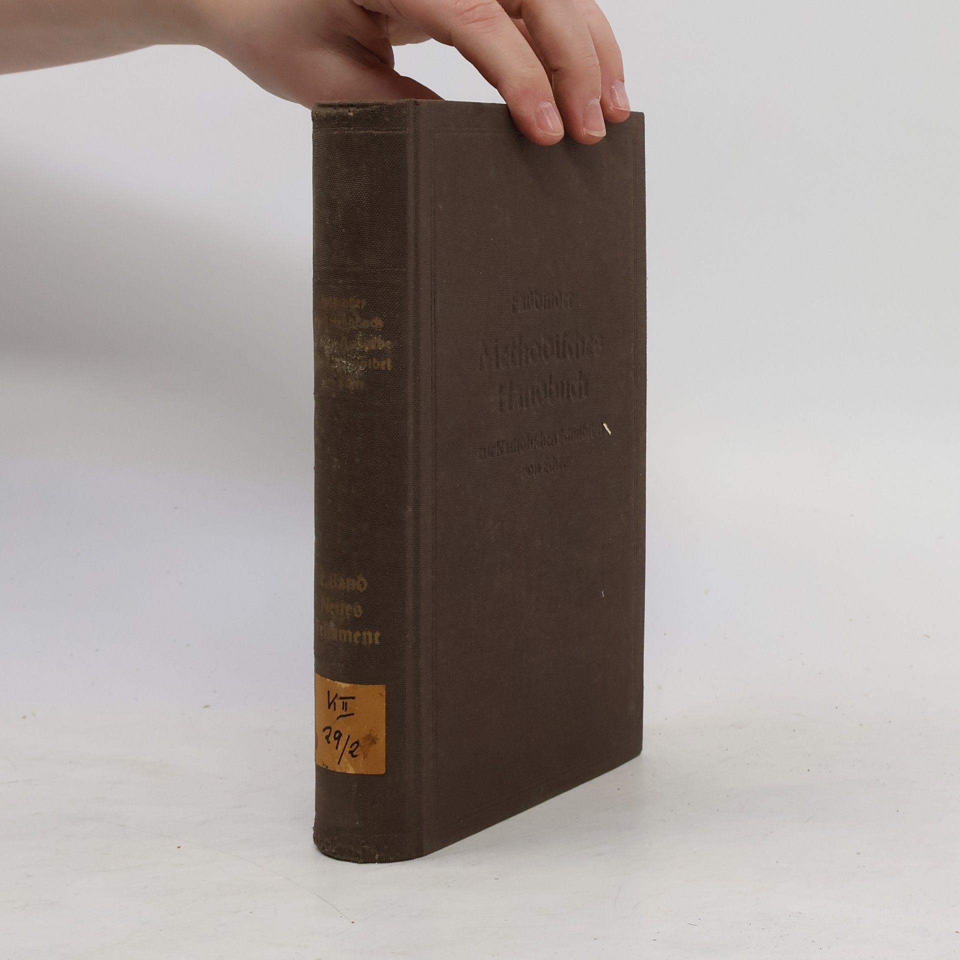 Methodisches Handbuch zur Mittleren Ausgabe der Katholischen Schulbibel von Ecker. Zweiter Band. Neues Testament