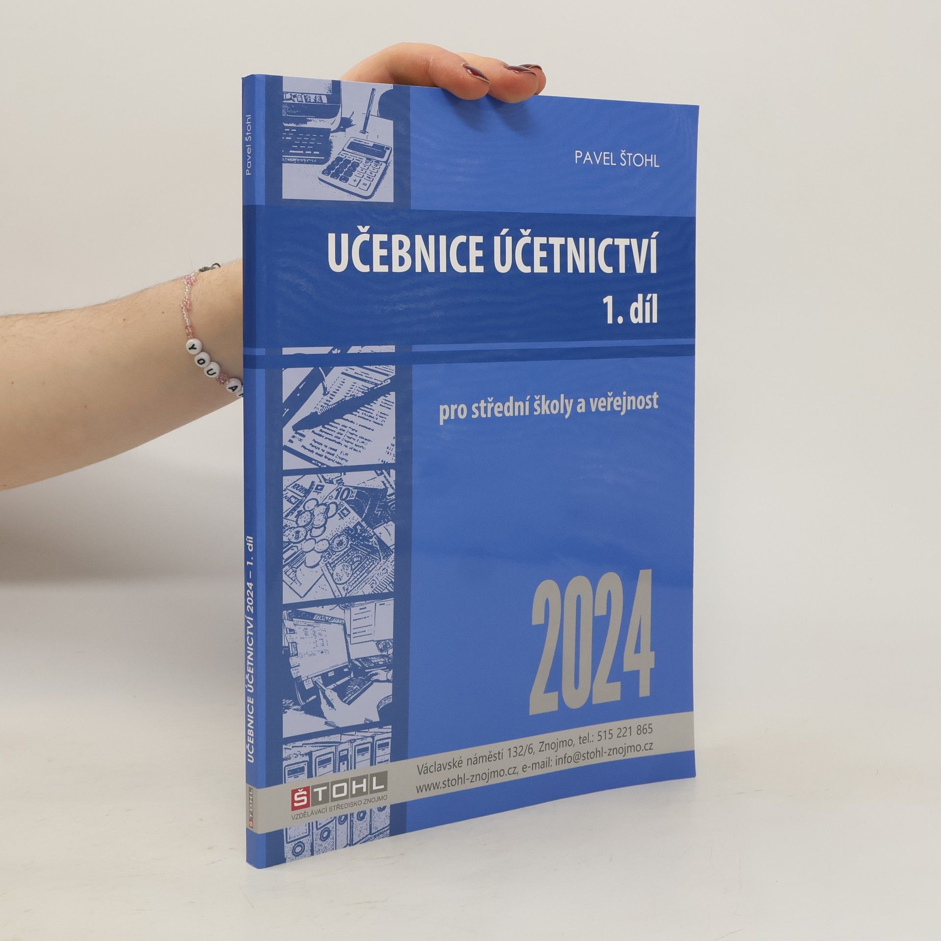 Pavel Štohl Učebnice Účetnictví I. díl 2024