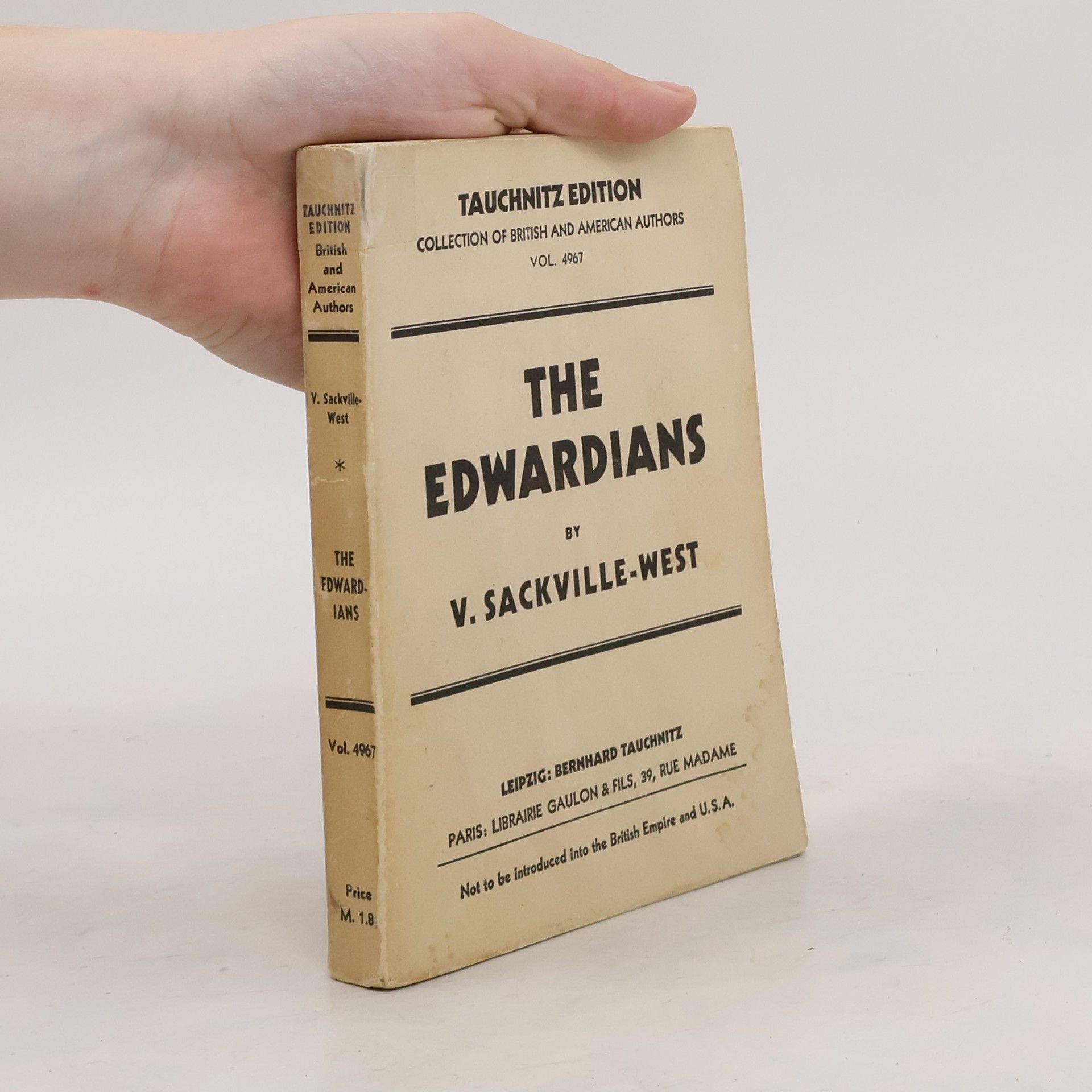 Vita Sackville-West The Edwardians