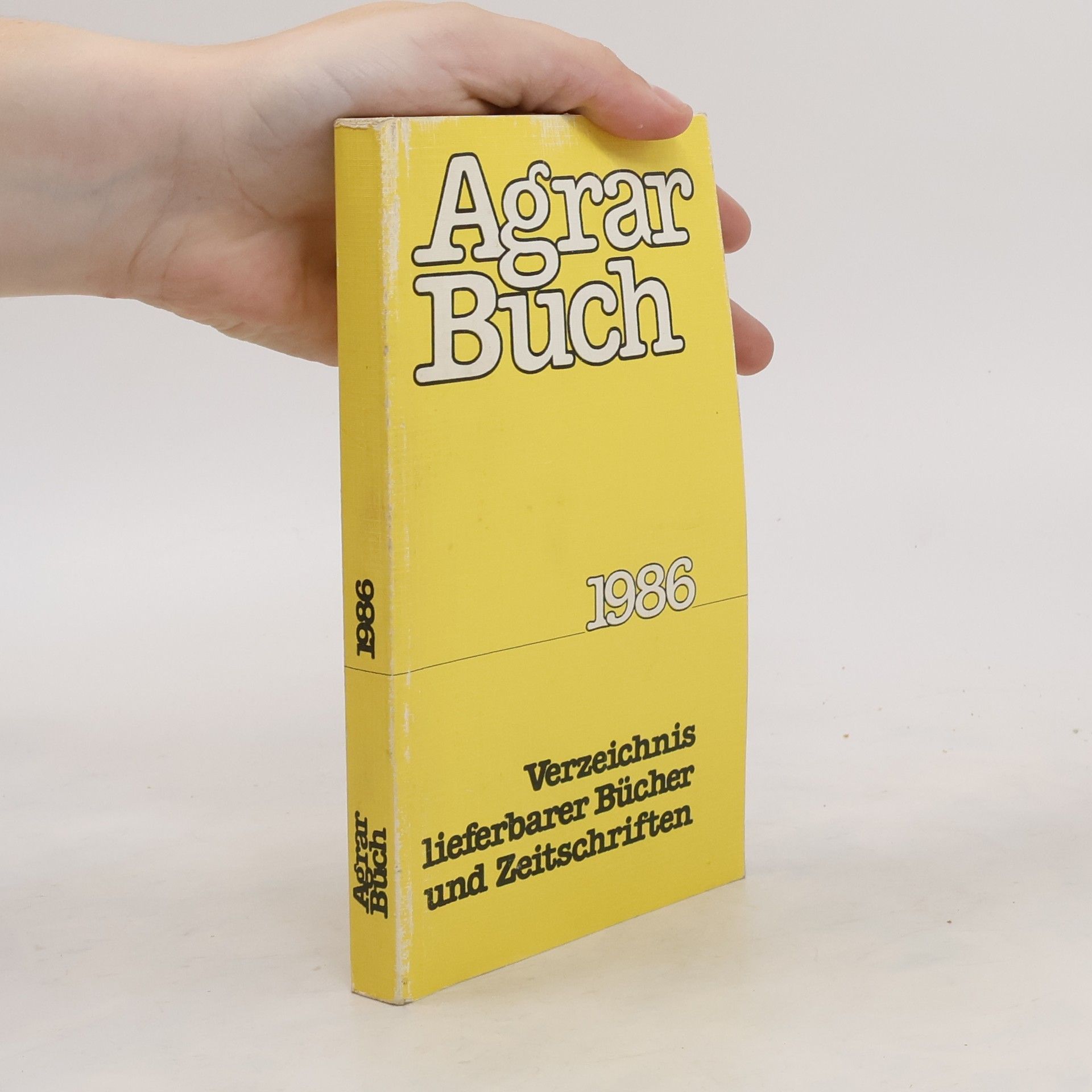 Autorenkollektiv Agrar Buch 1986