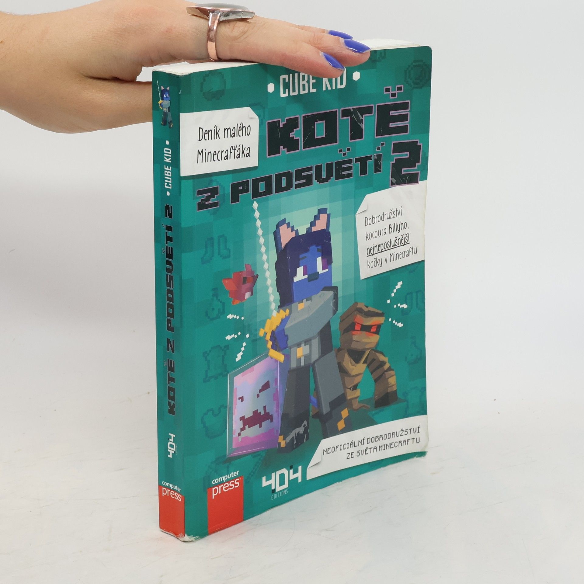 Cube Kid Deník malého Minecrafťáka. Kotě z Podsvětí 2