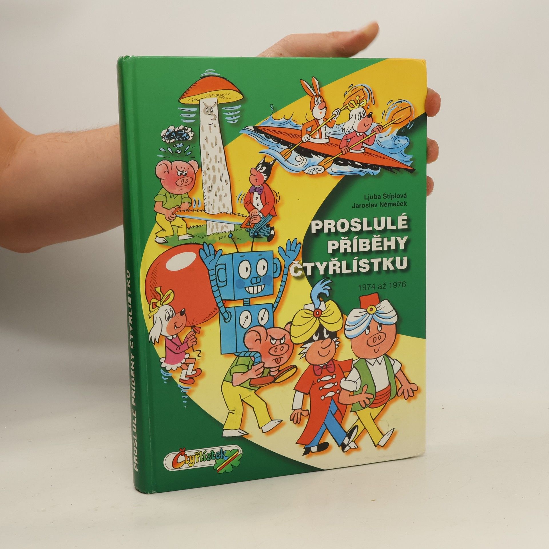 Jaroslav Němeček Proslulé příběhy Čtyřlístku 1974-1976
