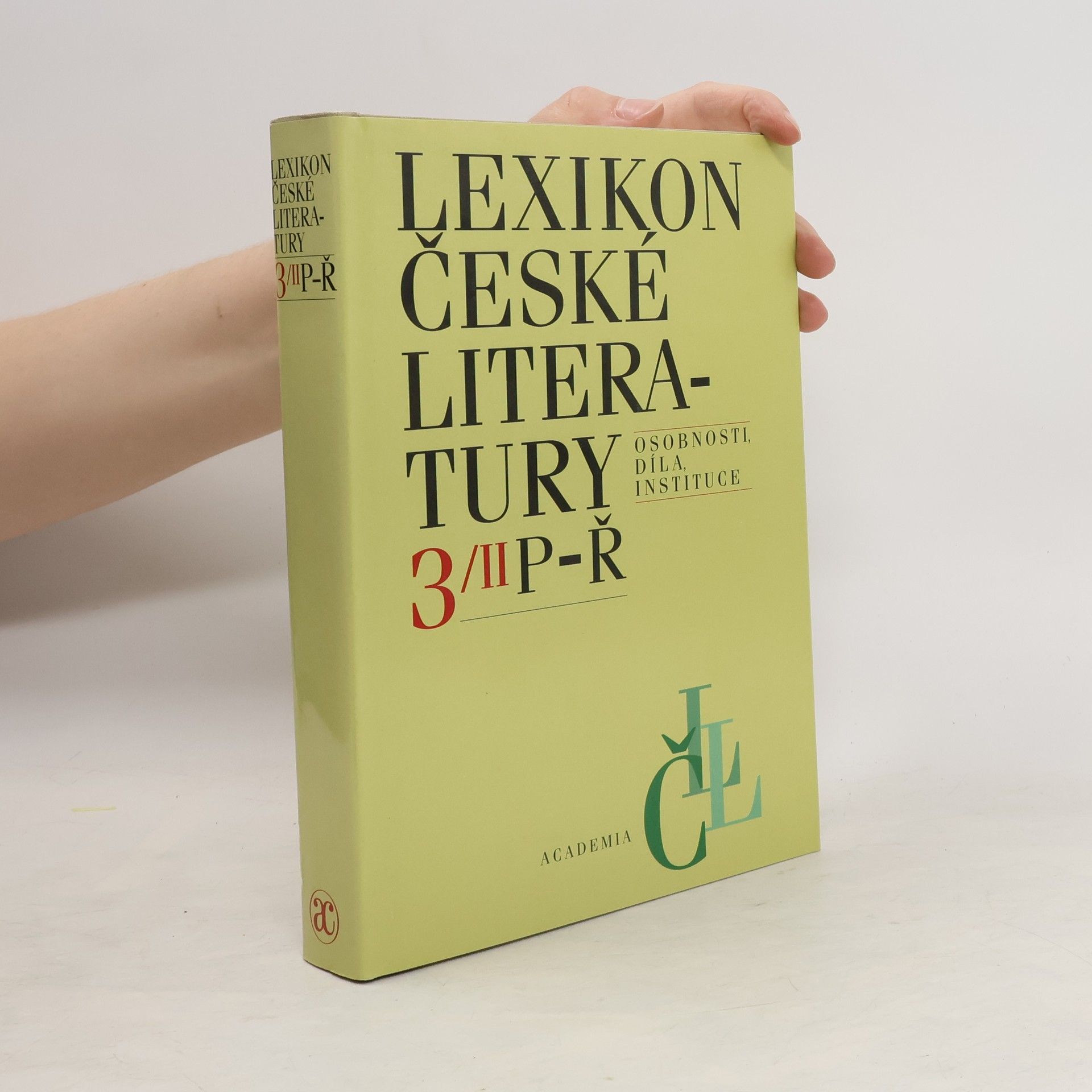 Jiří Opelík Lexikon české literatury 3/II P-Ř