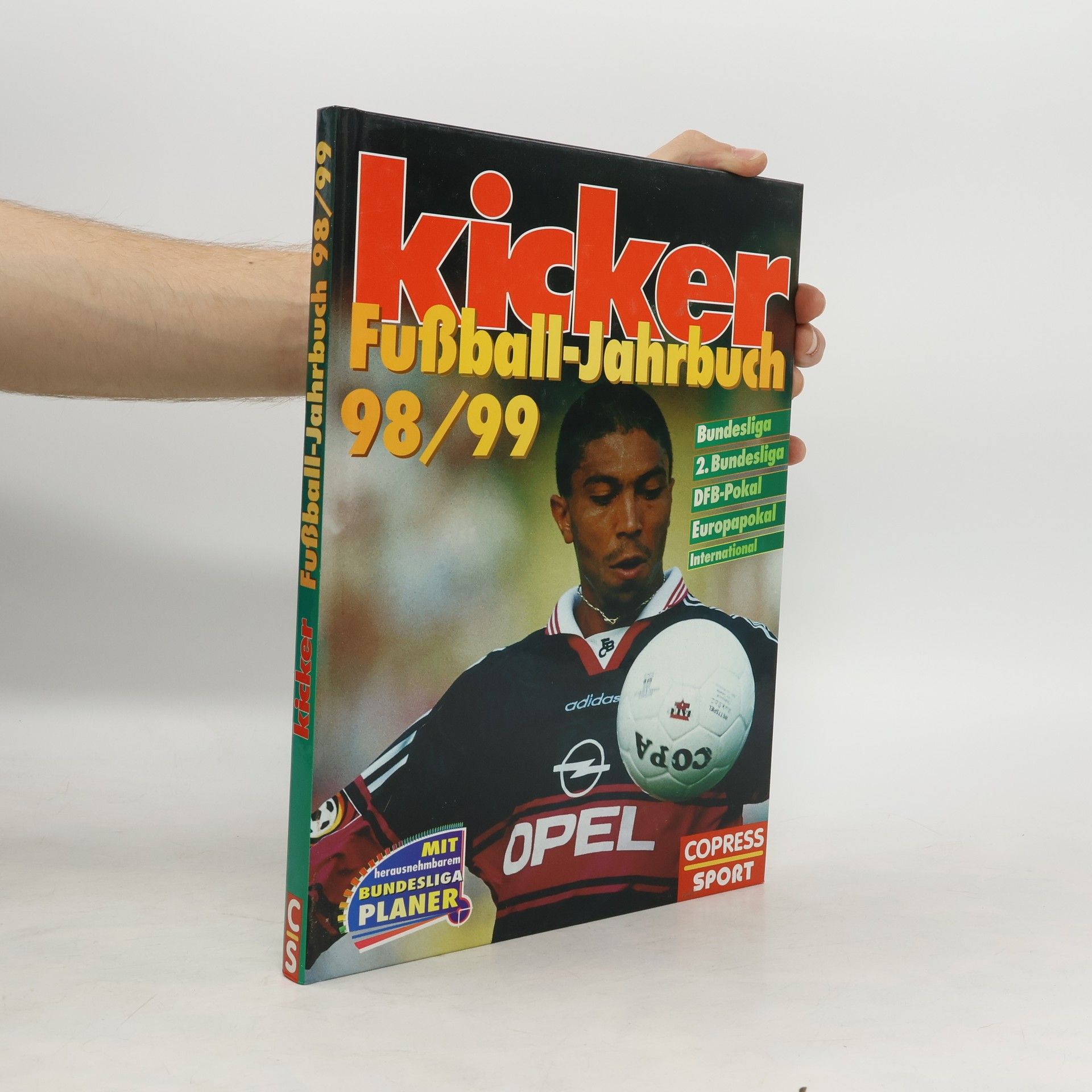 Hardy Hasselbruch Kicker Fußball-Jahrbuch 98/99.