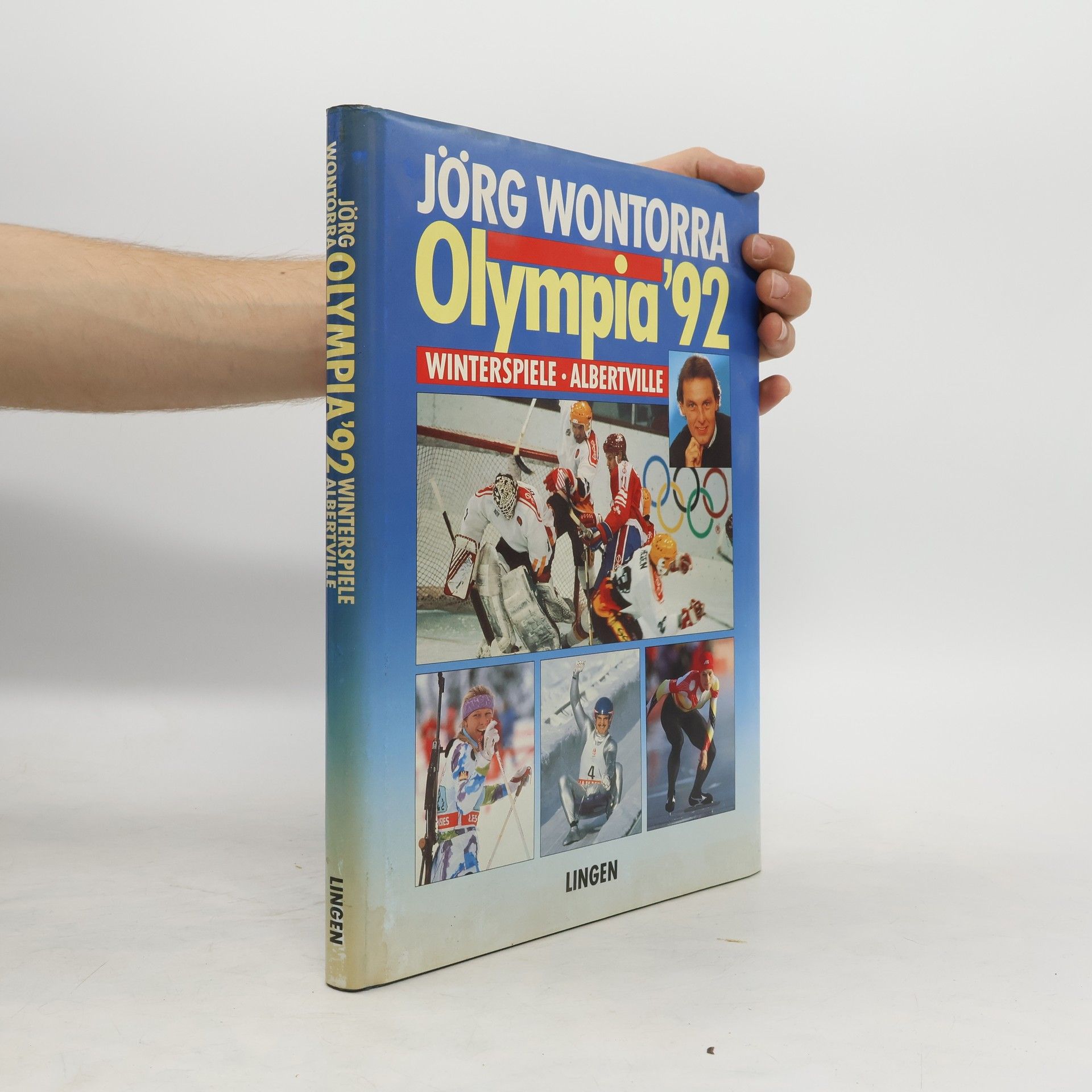 Jörg Wontorra Olympia 92 Winterspiele. Albertville