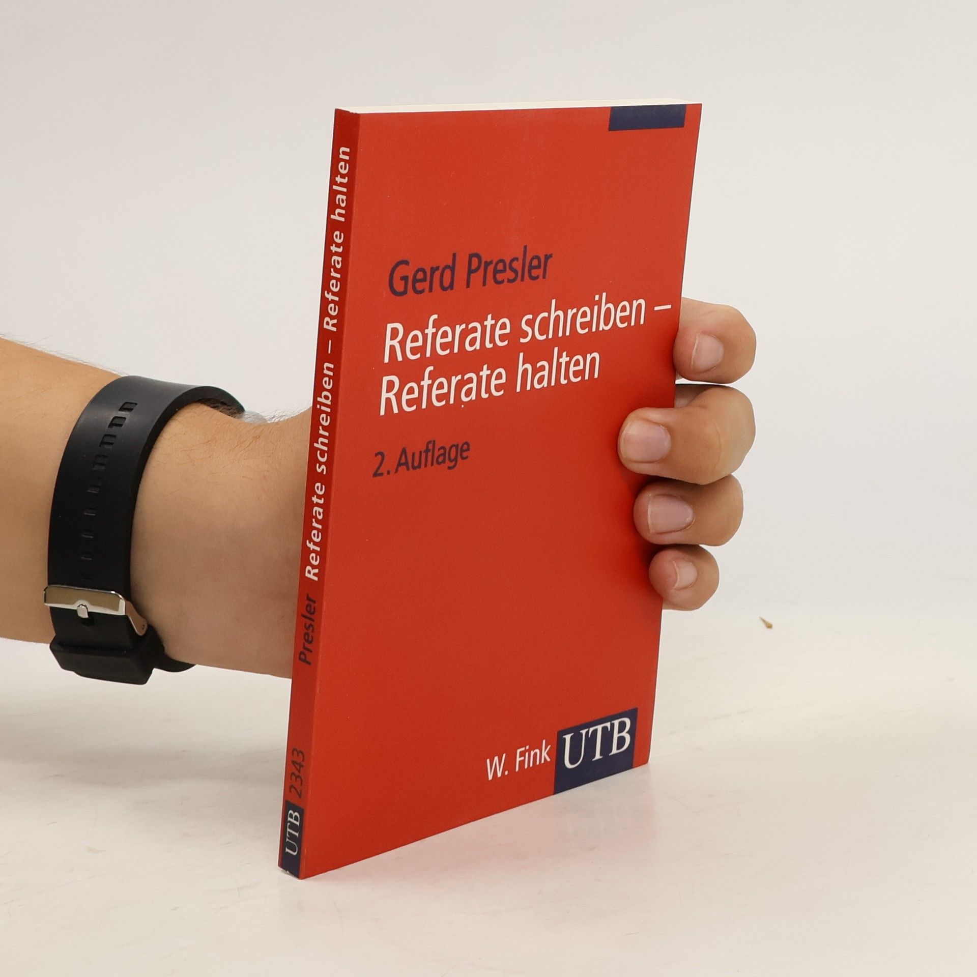 Gerd Presler Referate schreiben, Referate halten
