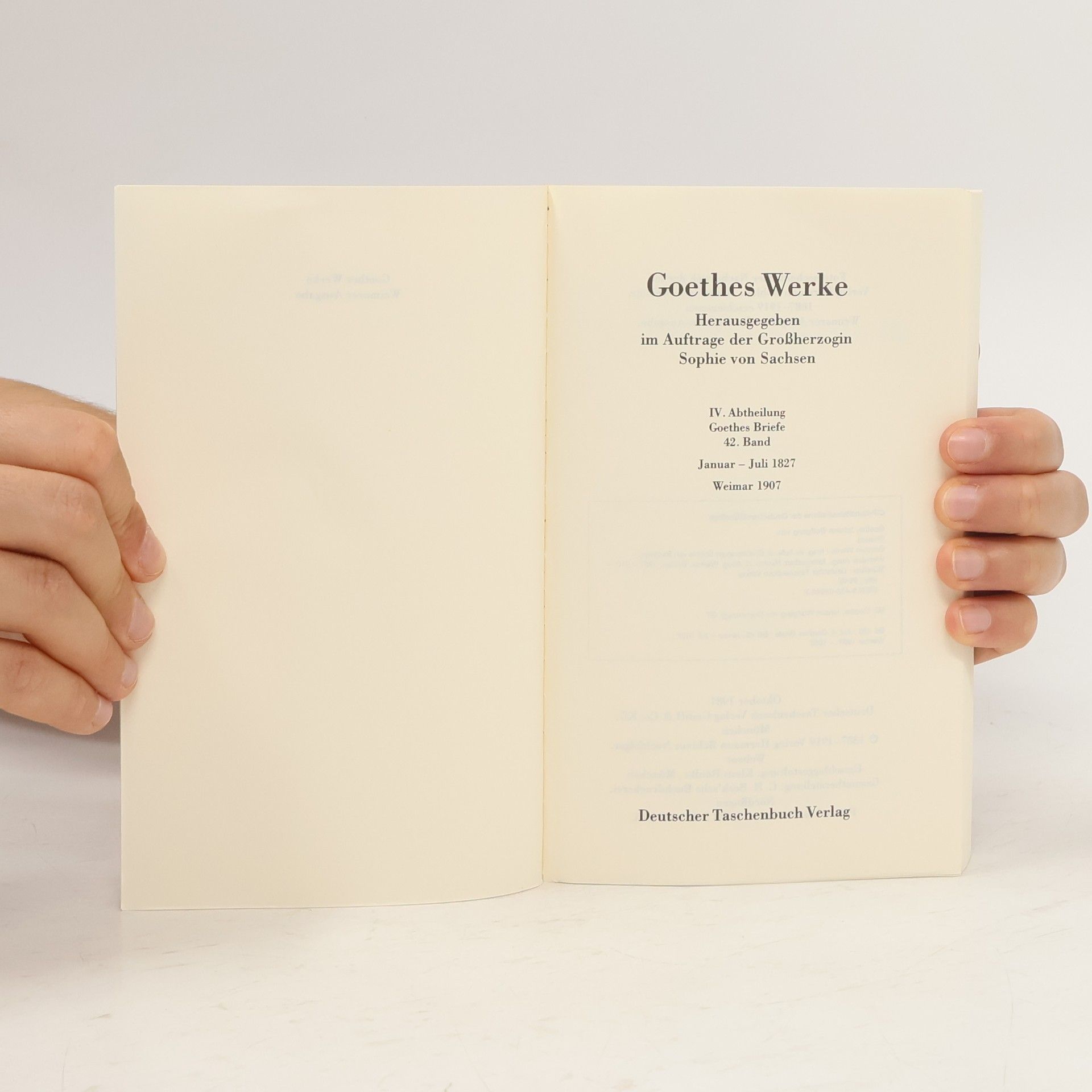Johann Wolfgang von Goethe Goethes Werke. Weimarer Ausgabe 135