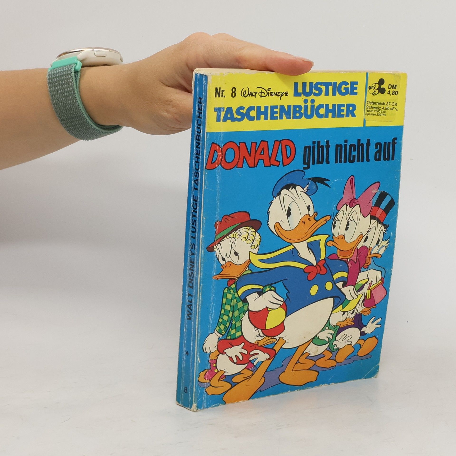 Kolektiv autorů Lustiges Taschenbuch 8. Donald gibt nicht auf