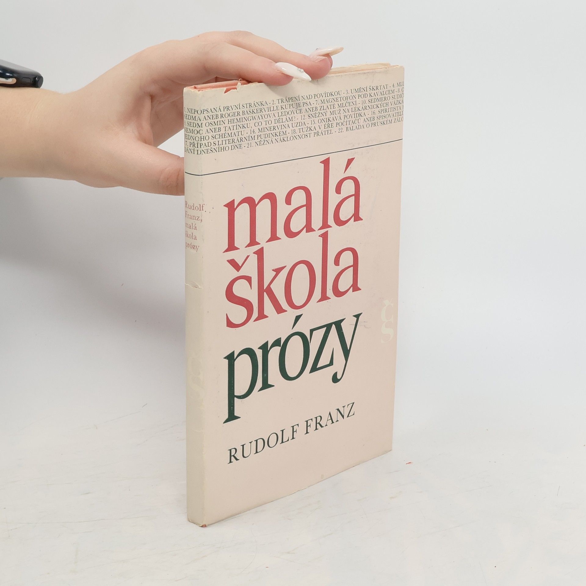 Franz-Rudolf Woll Malá škola prózy